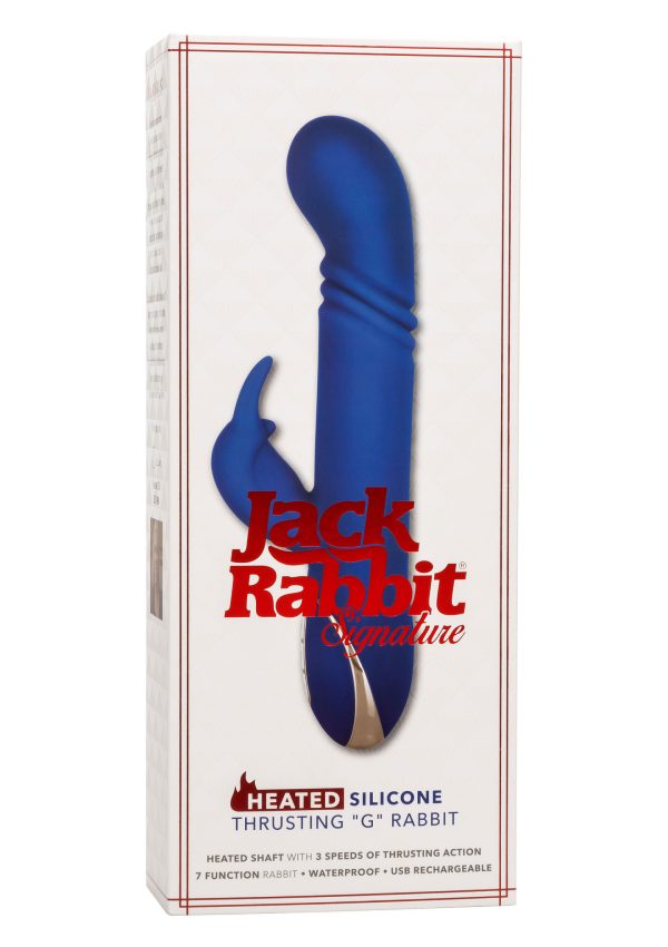 CalExotics Jack Rabbit Signature Heated Silicone Thrusting 'G' Rabbit - Afbeelding 2