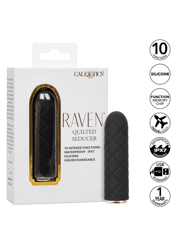 CalExotics Raven Quilted Seducer - Afbeelding 7