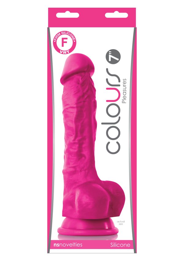 NS Novelties Colours Pleasures 7' Dildo - Afbeelding 2