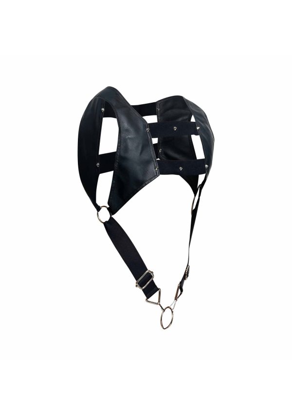 MOB Eroticwear Dngeon Top Cockring Harness - Afbeelding 6