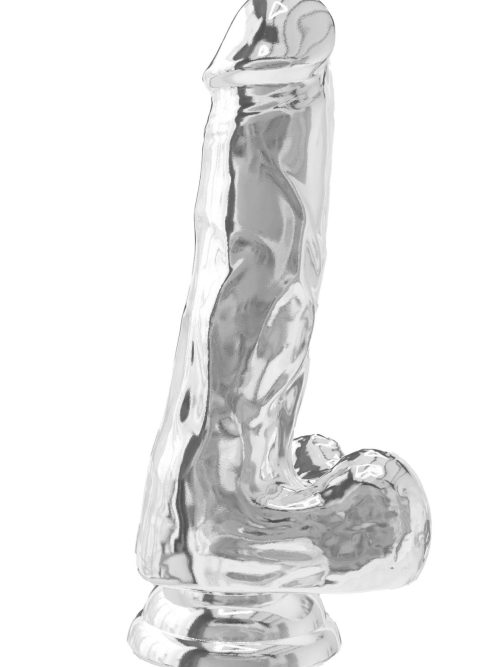 Clear Dildo TPE 16 cm