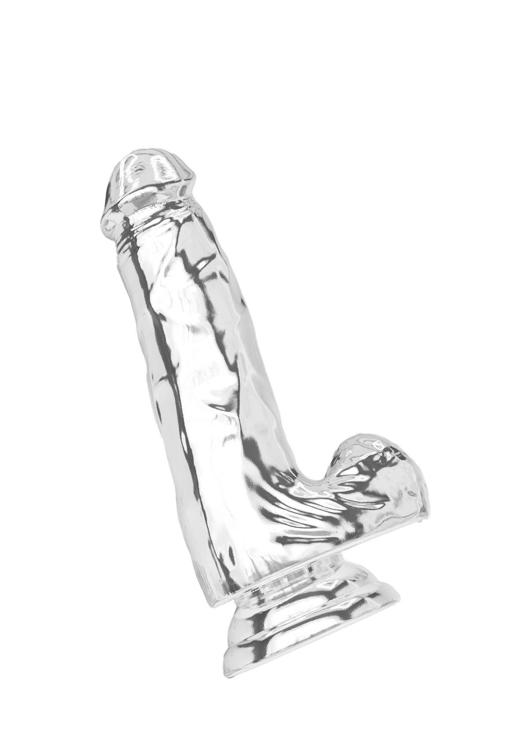 Clear Dildo TPE 16 cm - Afbeelding 3