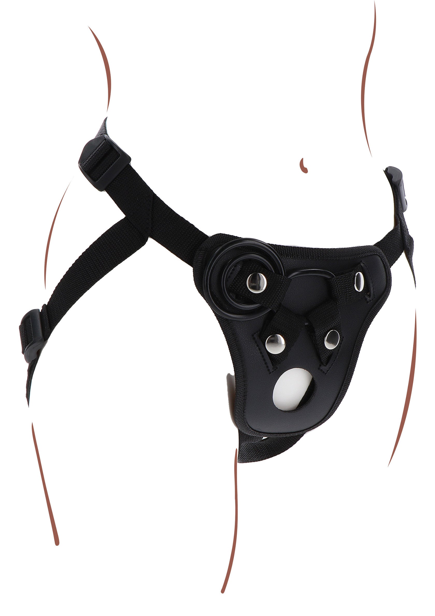 Strap-On Pleasure Hole Harness - Afbeelding 4