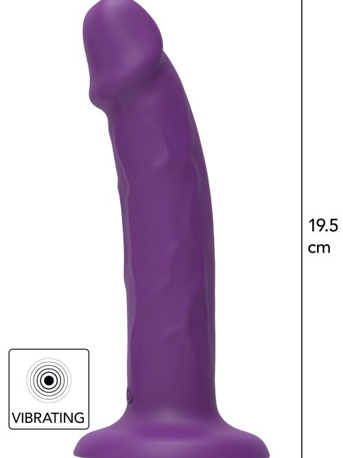 Harness Dong Vibrating Silicone 19.5 cm