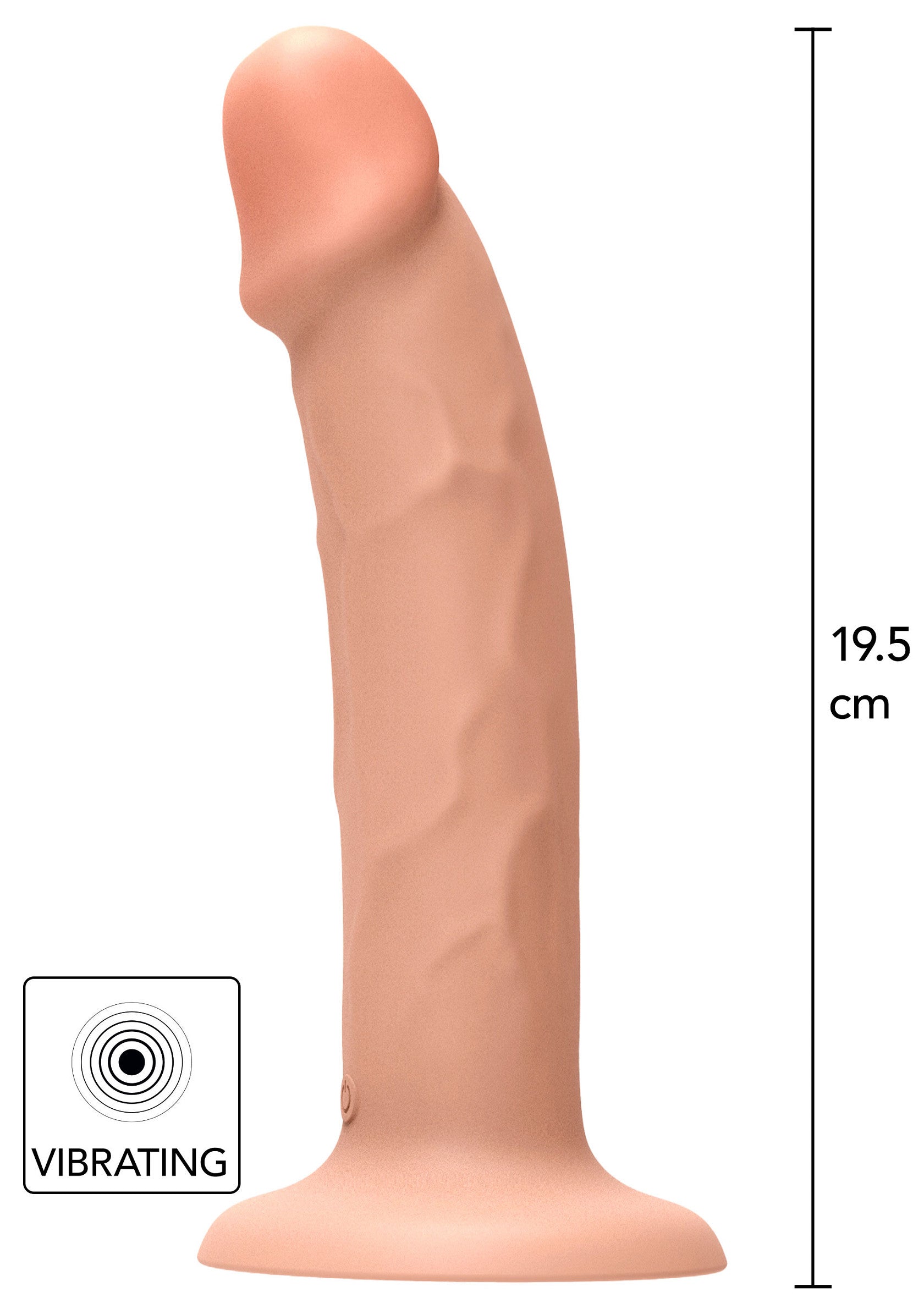 Harness Dong Vibrating Silicone 19.5 cm - Afbeelding 8