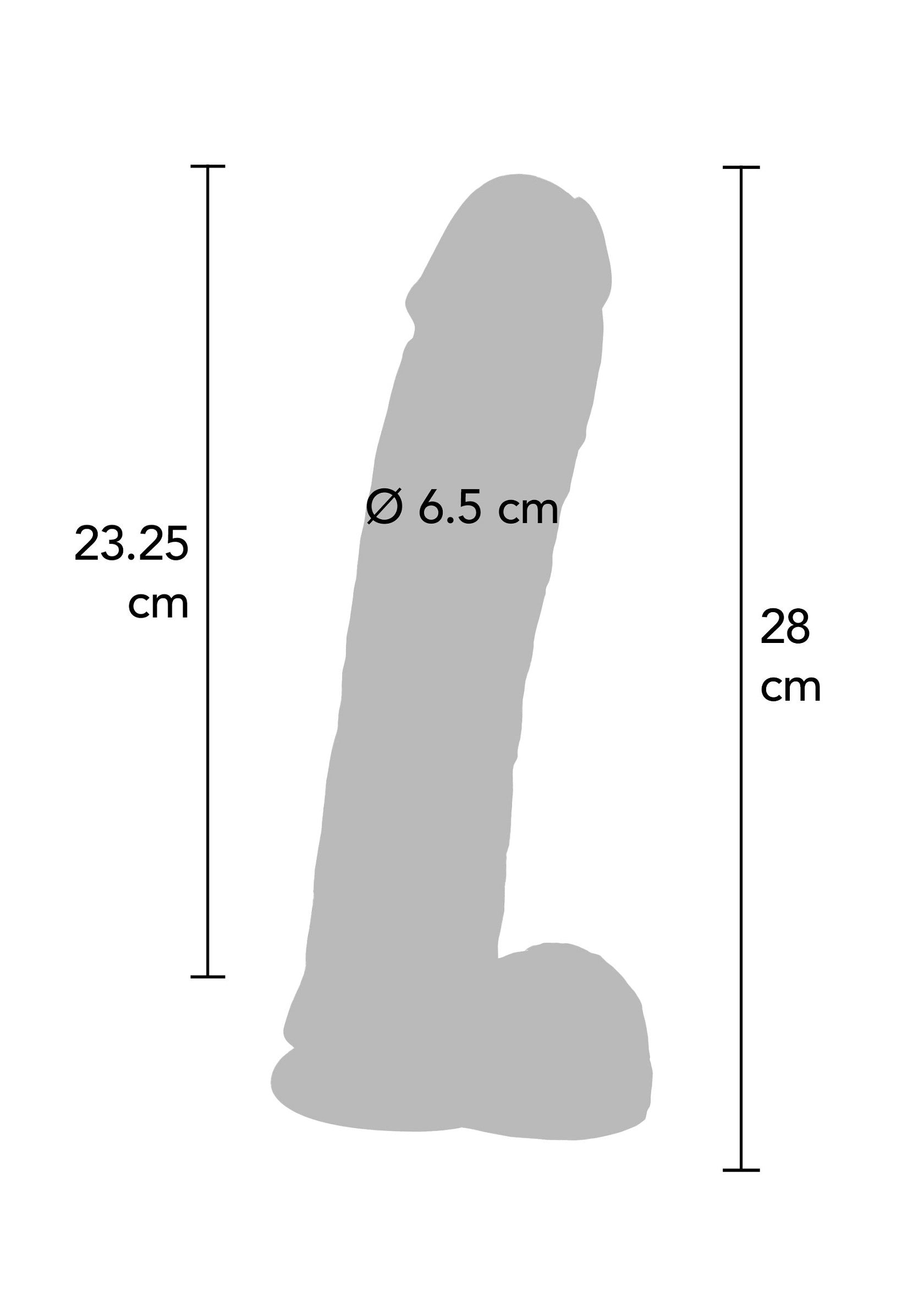 Dildo PVC 28 cm - Afbeelding 6
