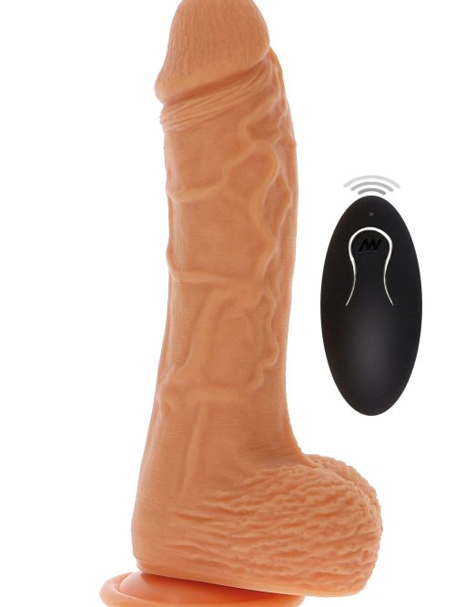 Naked Rotating Dildo Silicone 21 cm