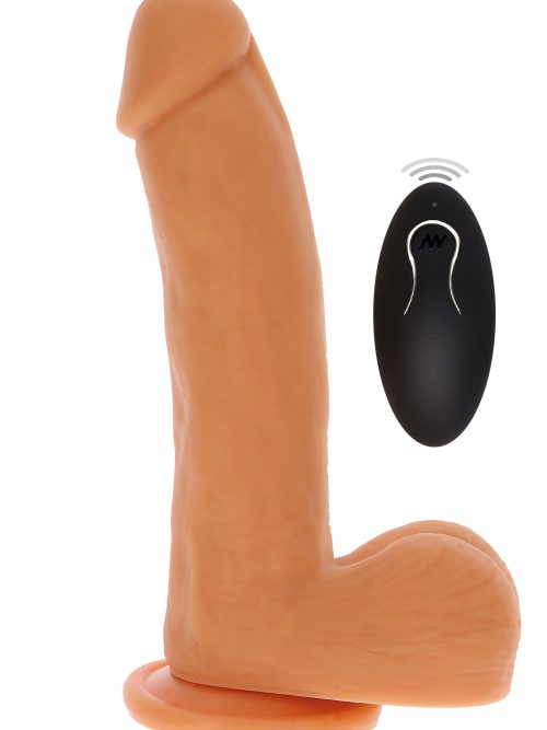 Naked Thrusting Dildo Silicone 19.5 cm