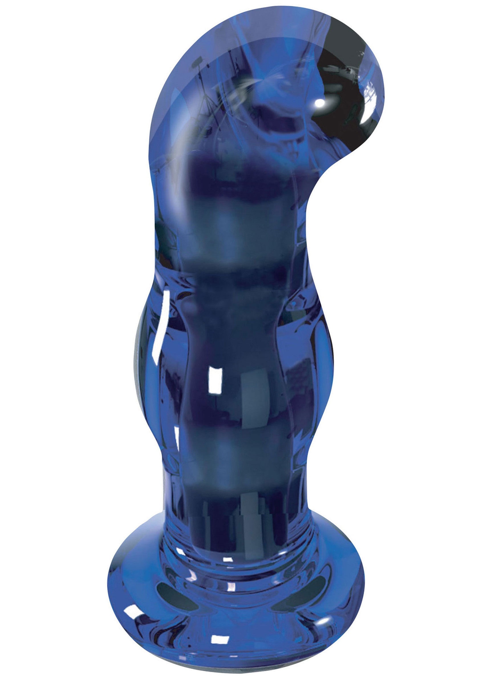 Gleaming Vibrating Glass Plug - Afbeelding 2