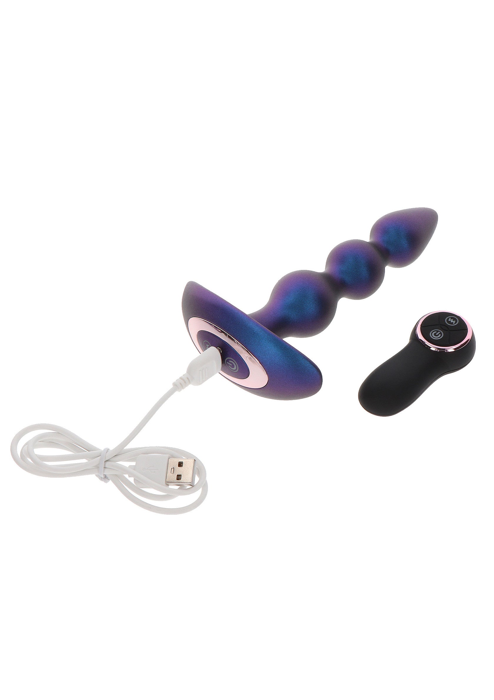 The Bold Beaded Vibrating Anal Plug - Afbeelding 5