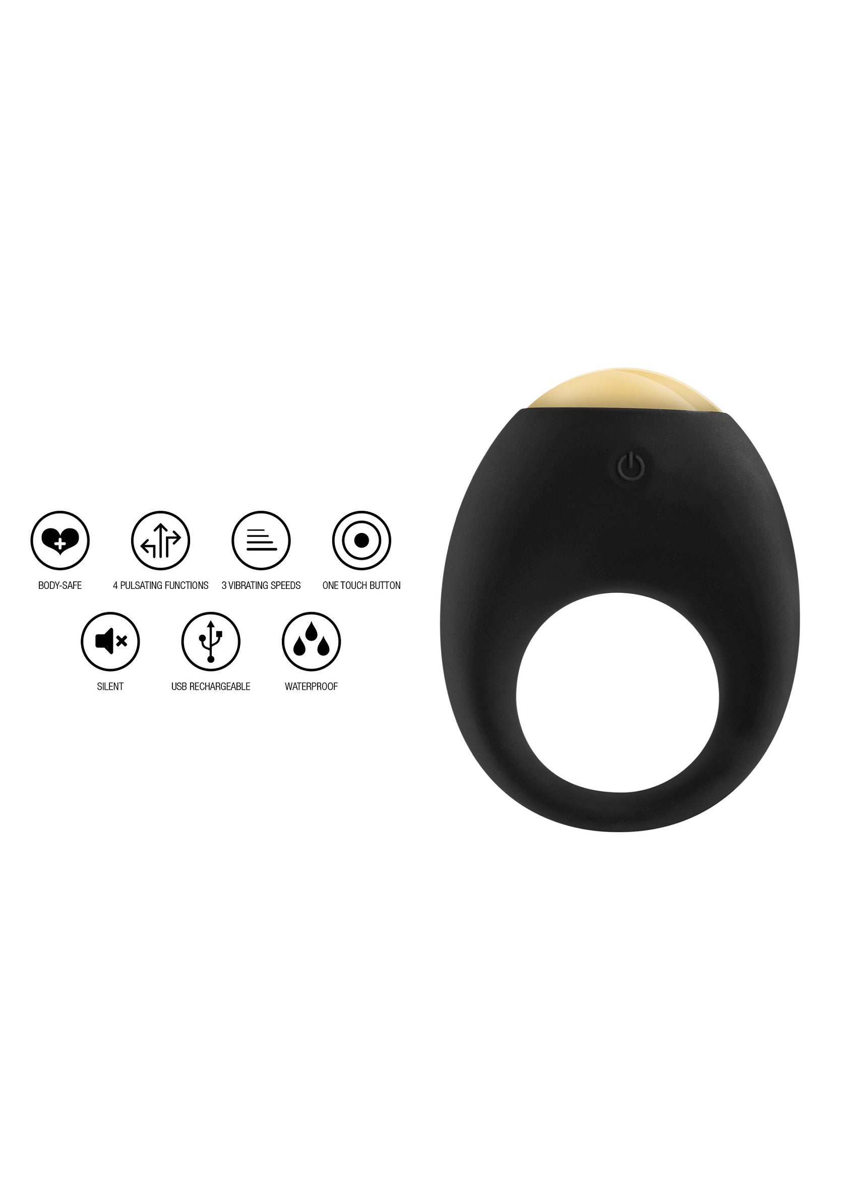 Eclipse Vibrating Cock Ring - Afbeelding 4
