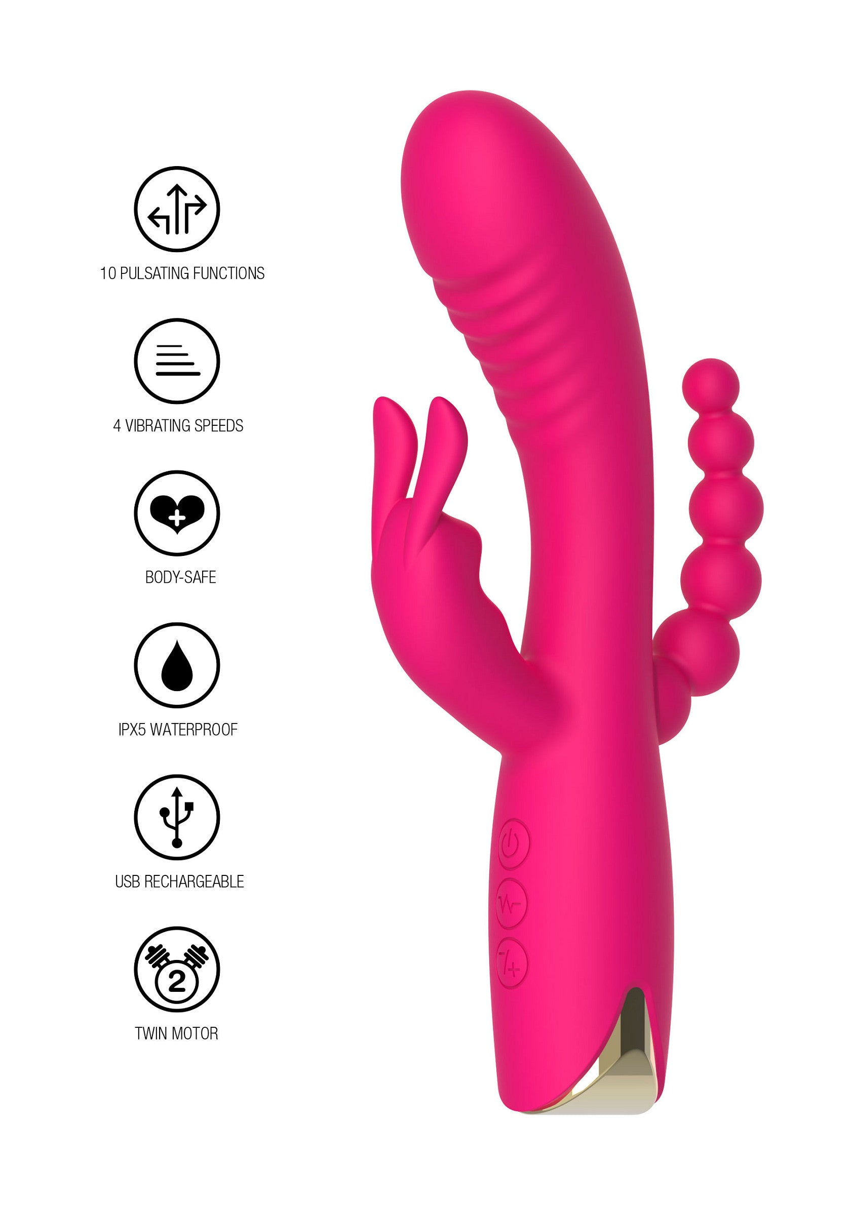 Aphrodite Triple Vibrator - Afbeelding 11