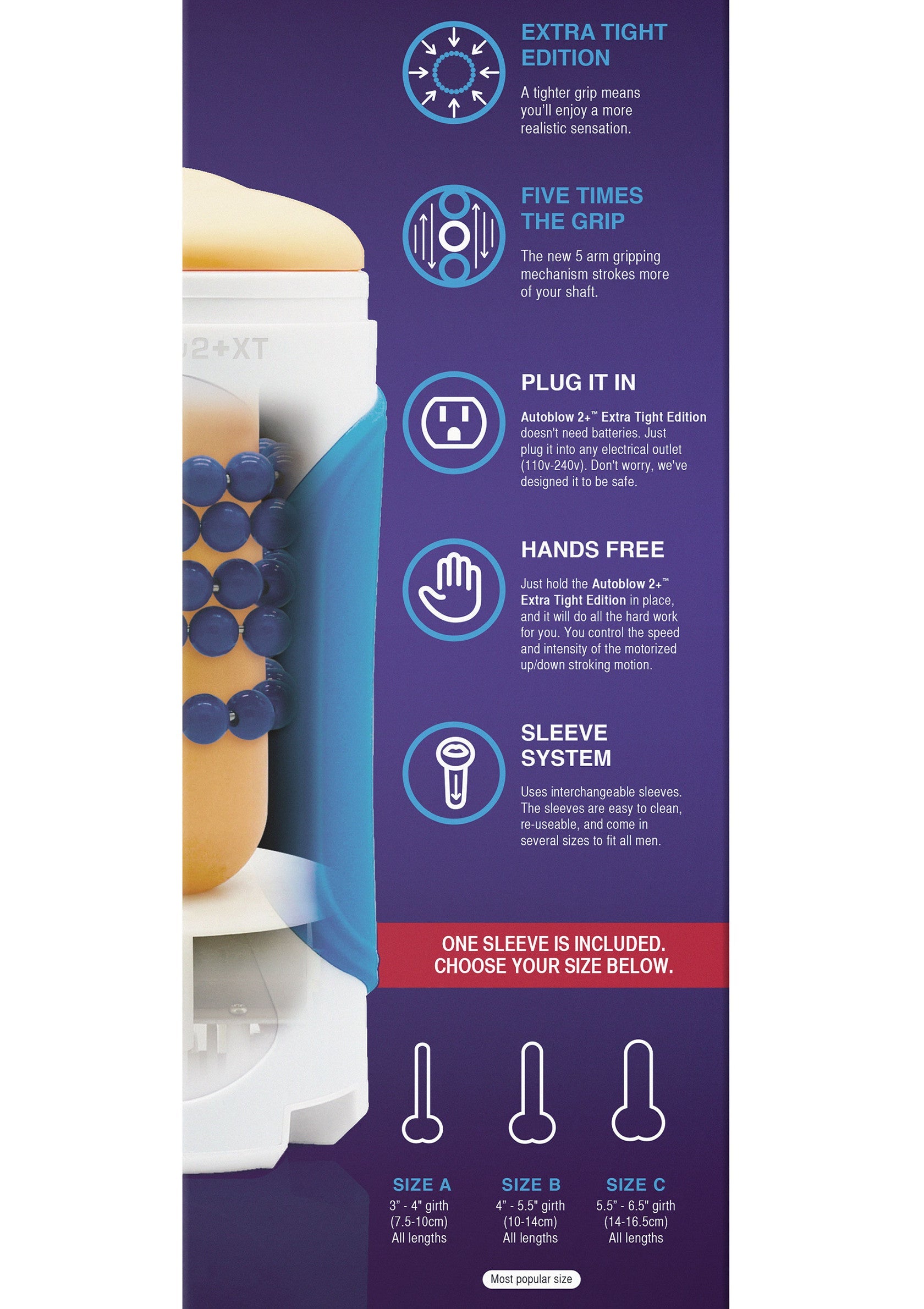 Autoblow 2+ XT Machine size A - Afbeelding 4