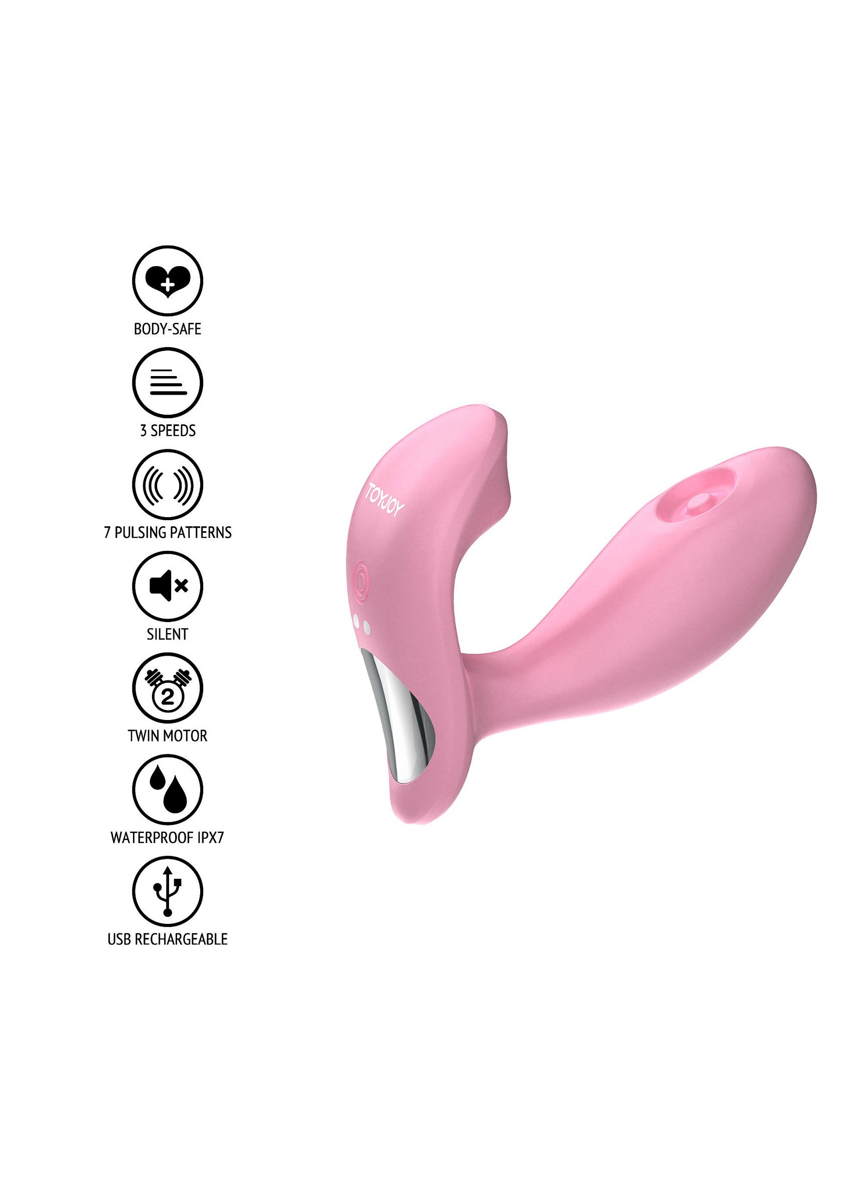 Flamingo Pulsating G-spot Vibrator - Afbeelding 6