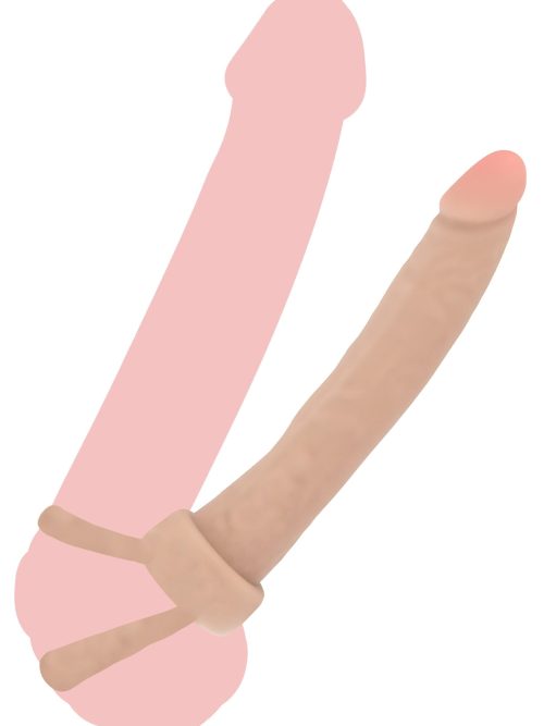 Dong Double Trouble Silicone