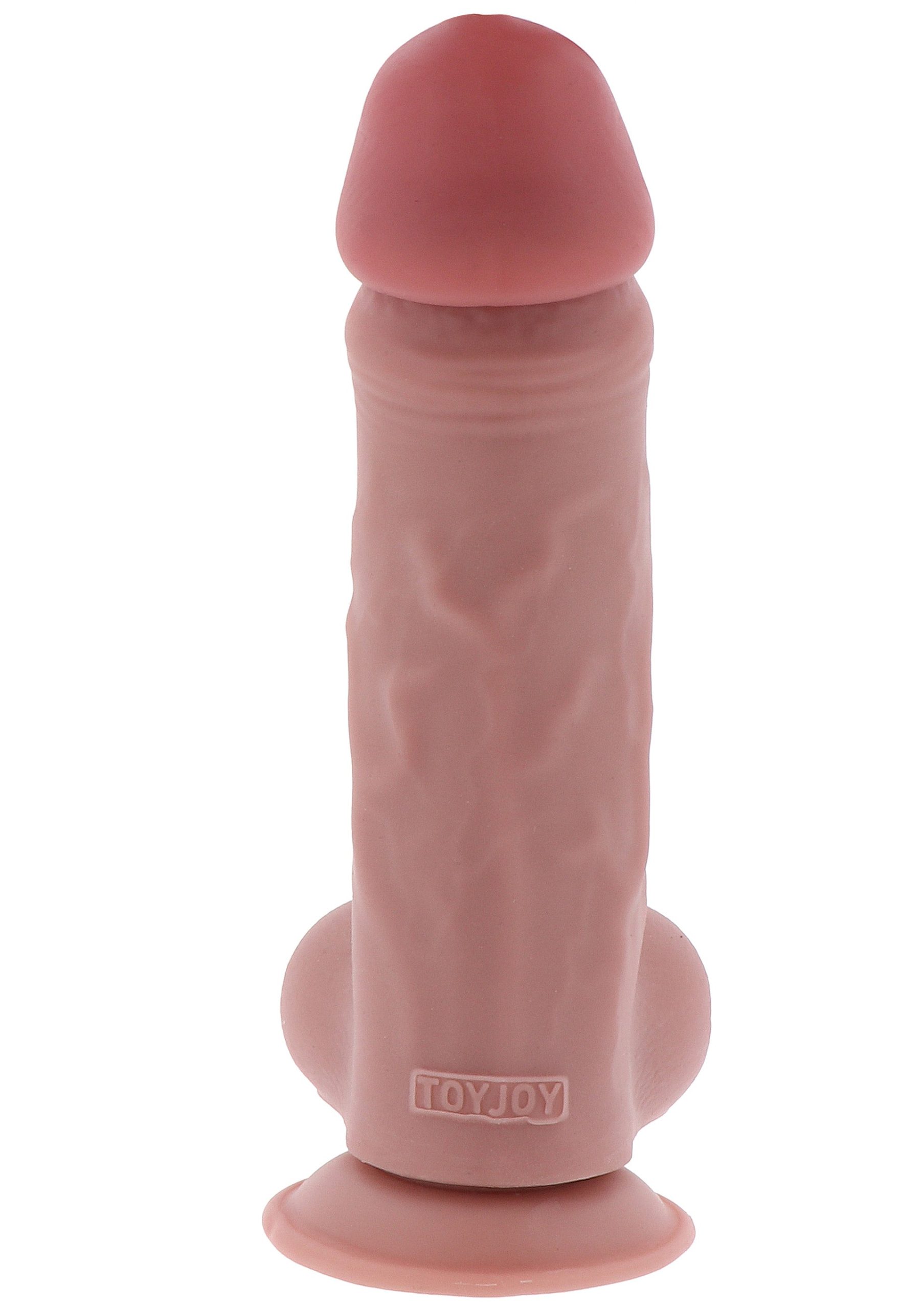 Deluxe Dual Density Thick Dildo TPE 23 cm - Afbeelding 4