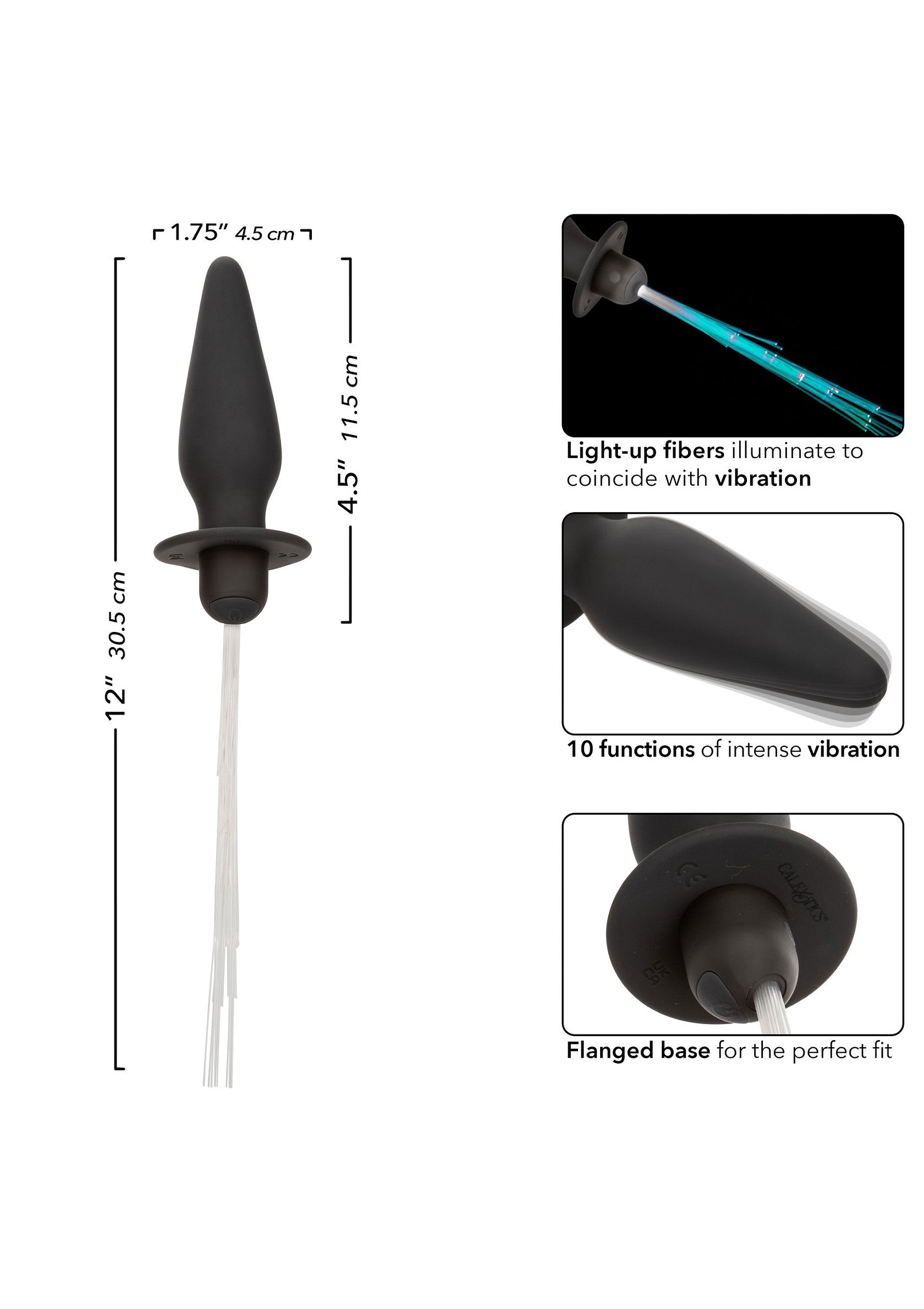 Vibrating Light Up Anal Probe - Afbeelding 5