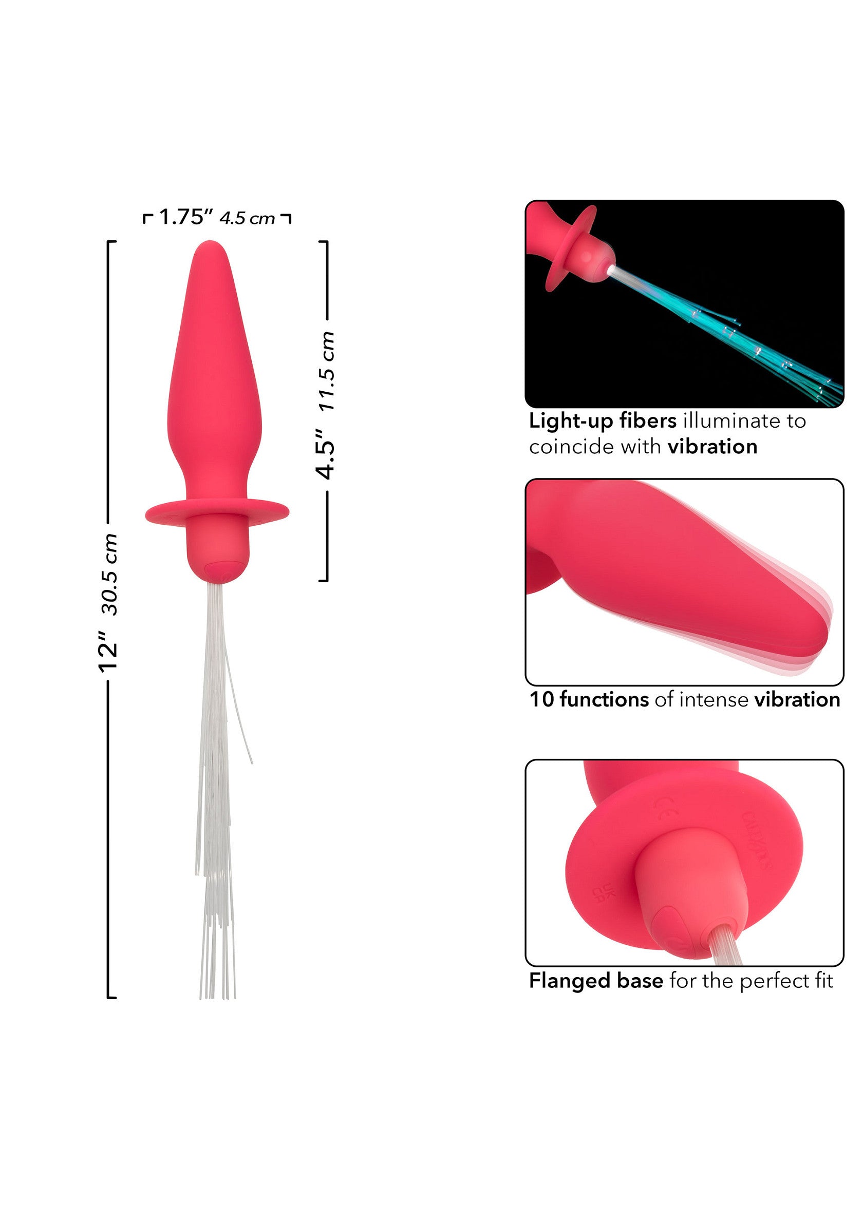 Vibrating Light Up Anal Probe - Afbeelding 13