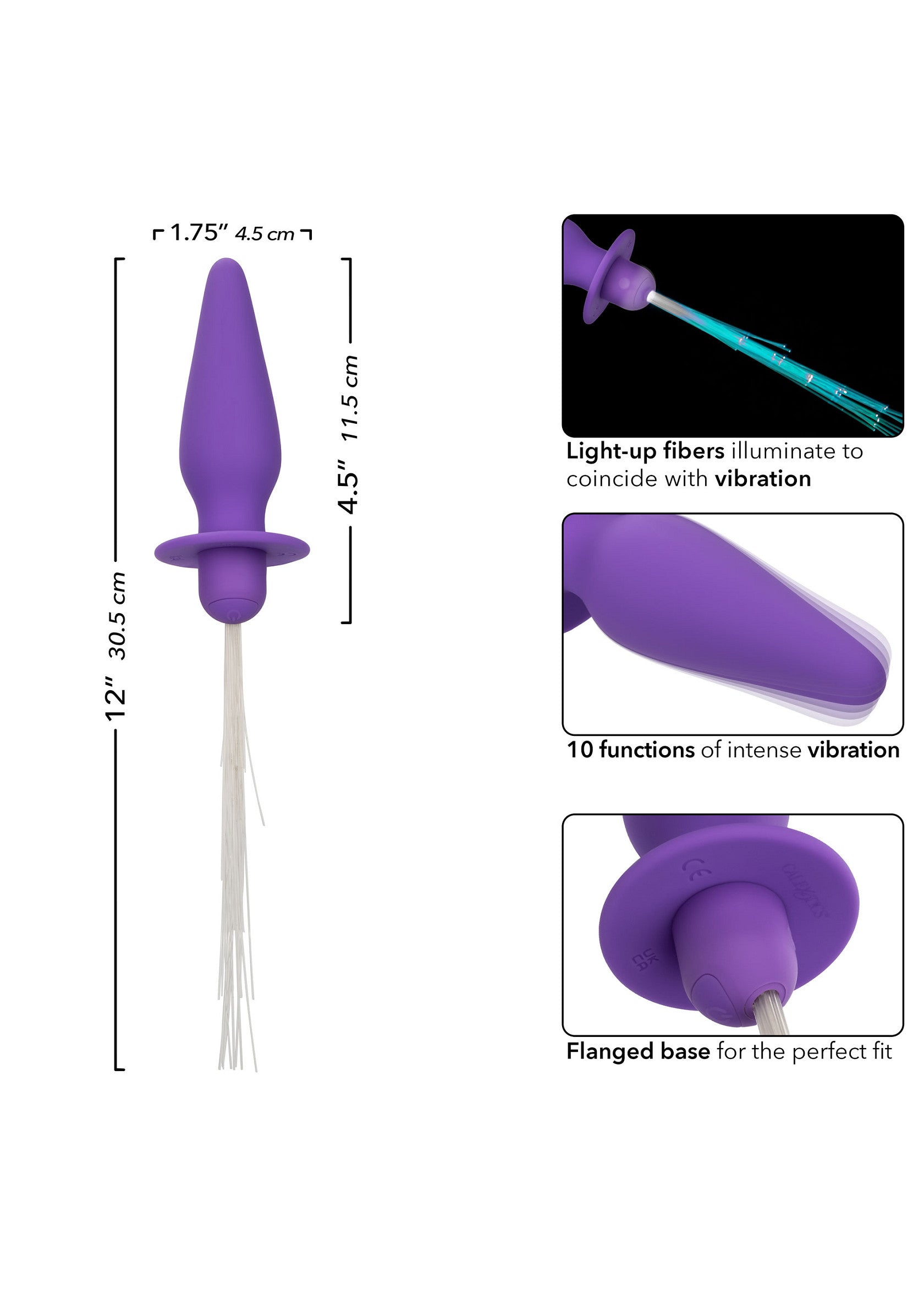 Vibrating Light Up Anal Probe - Afbeelding 21