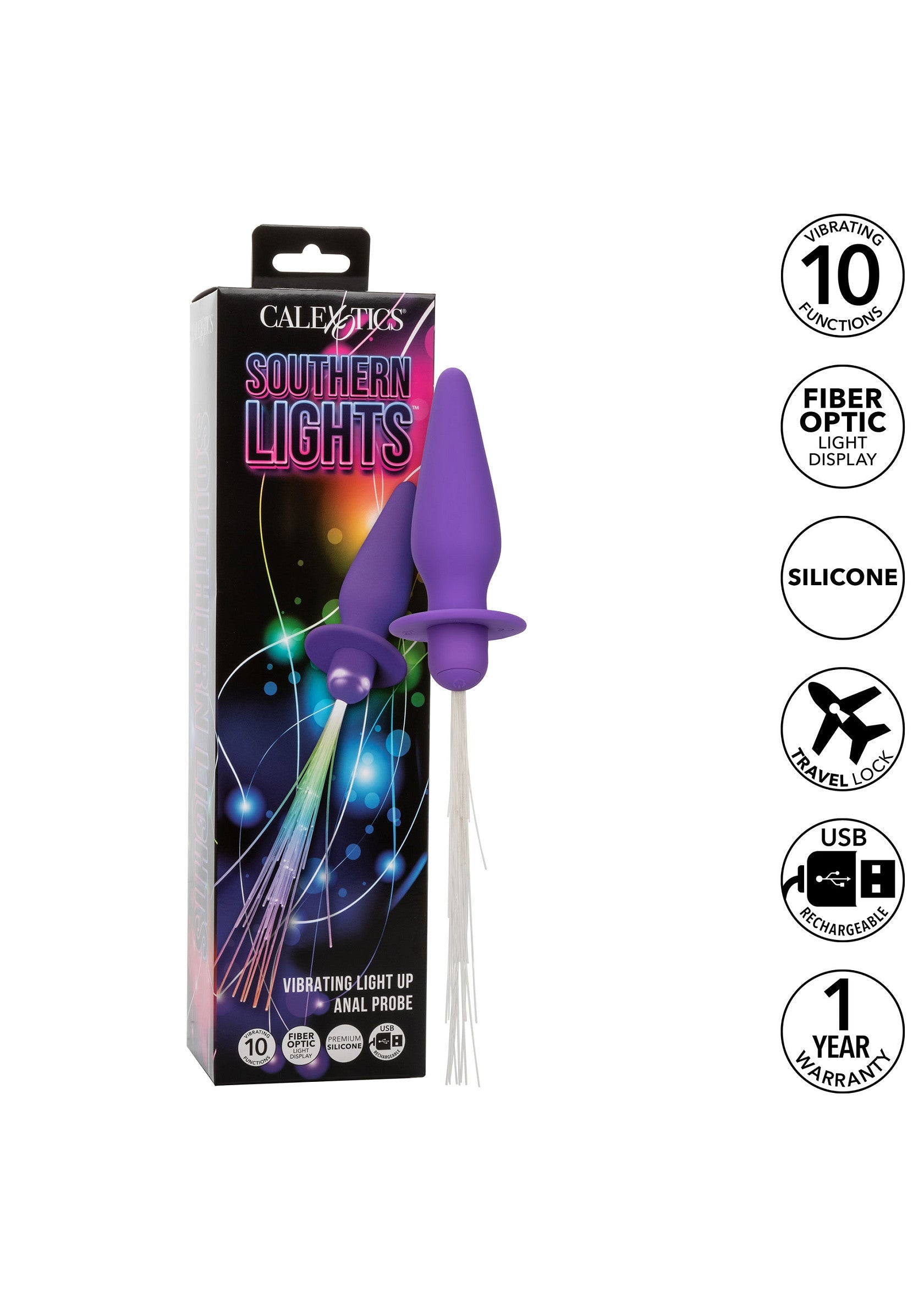 Vibrating Light Up Anal Probe - Afbeelding 22