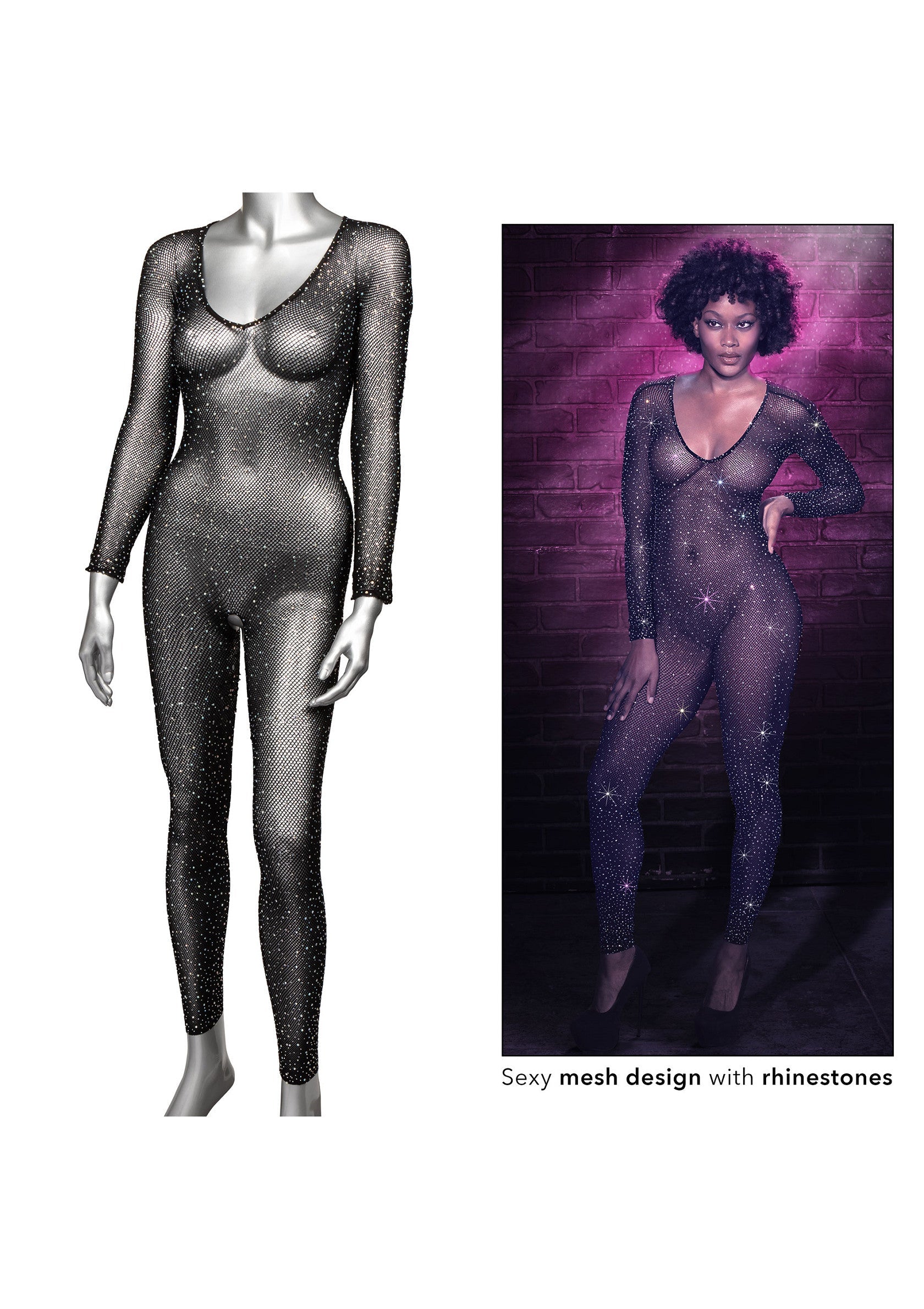 Crotchless Bodystocking - Afbeelding 6