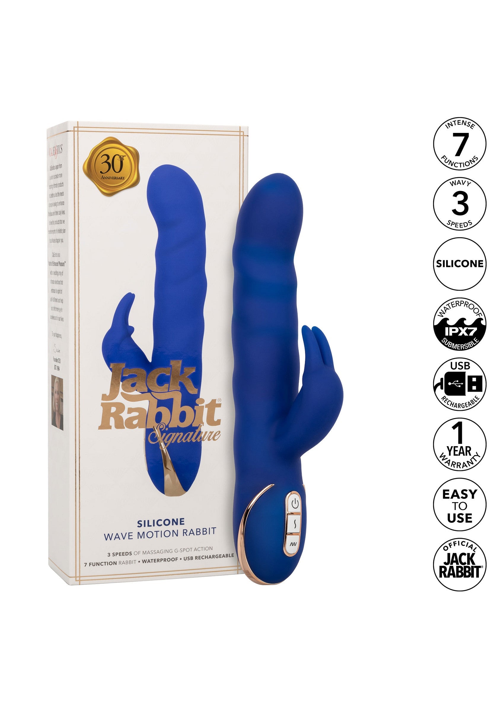 Silicone Wave Motion Rabbit - Afbeelding 7