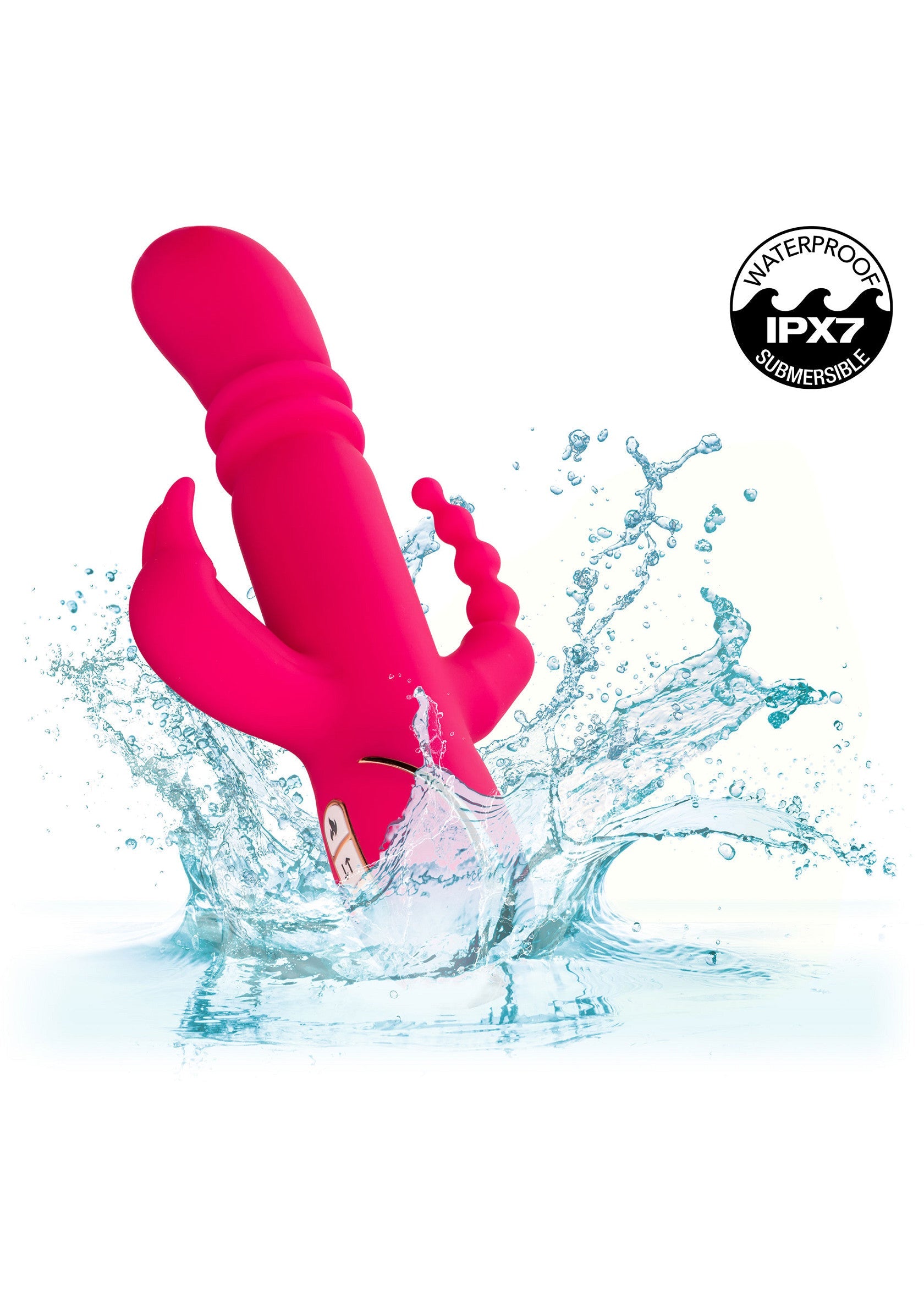 Heated Silicone Triple Rabbit - Afbeelding 10
