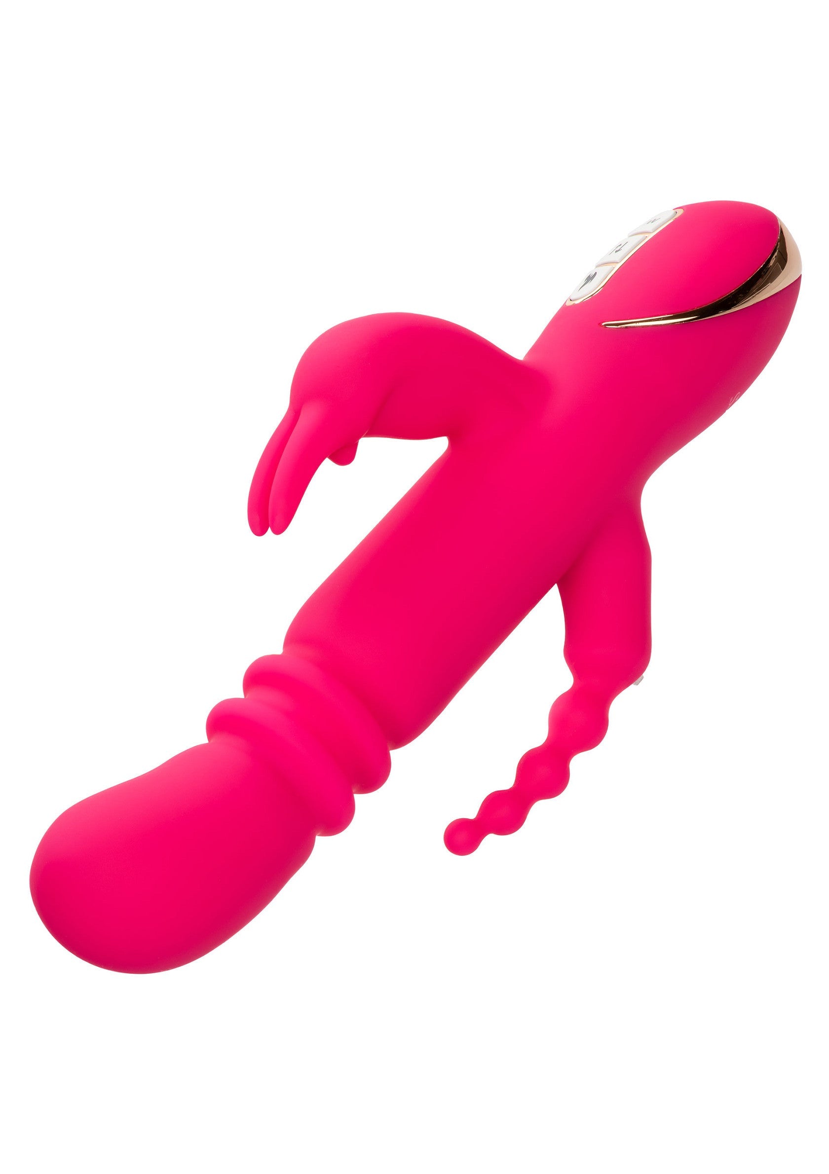 Heated Silicone Triple Rabbit - Afbeelding 4