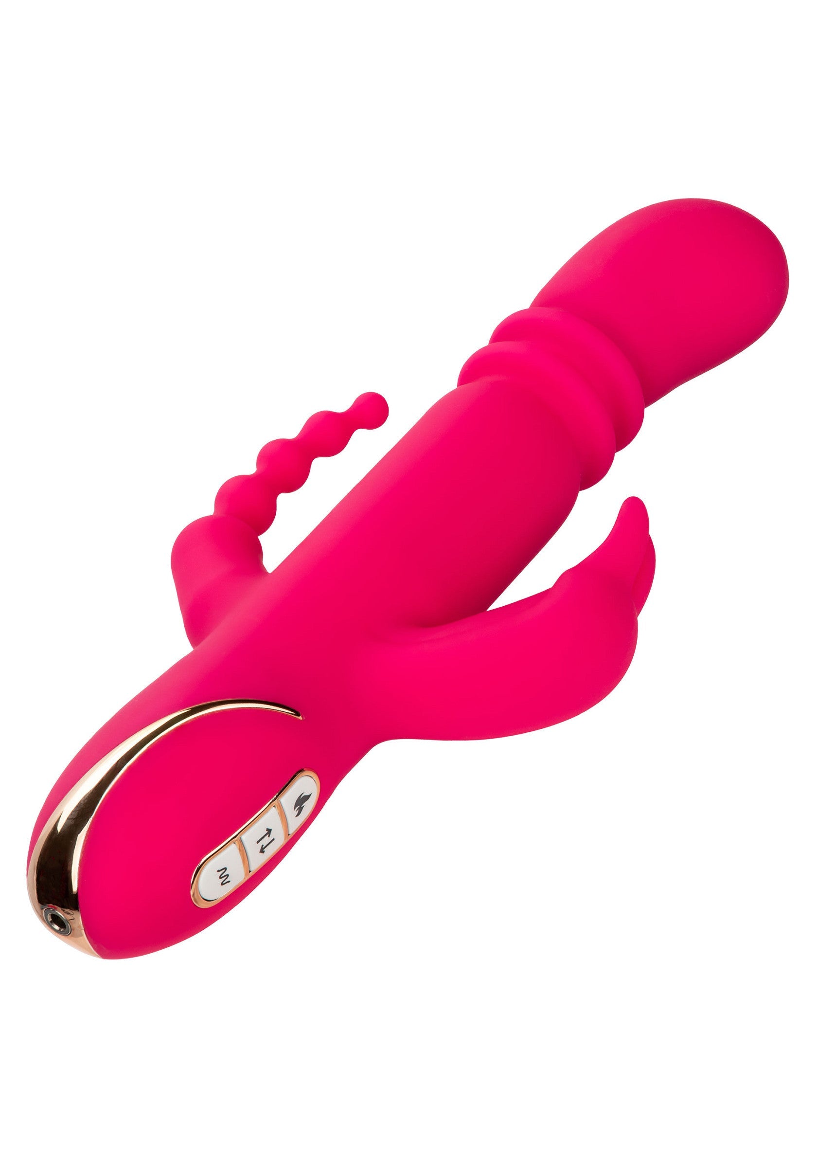 Heated Silicone Triple Rabbit - Afbeelding 5
