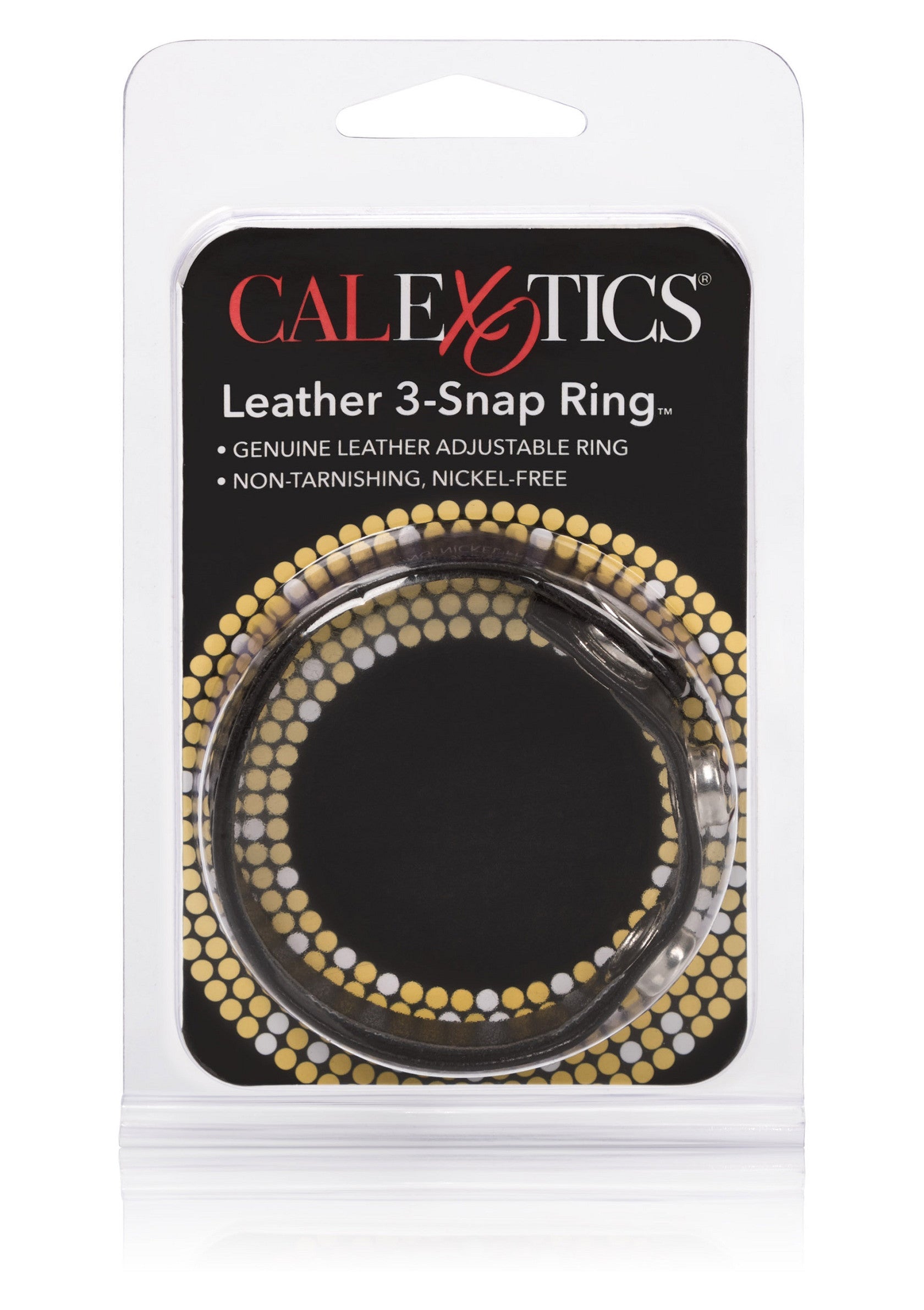 Leather 3-Snap Ring - Afbeelding 2
