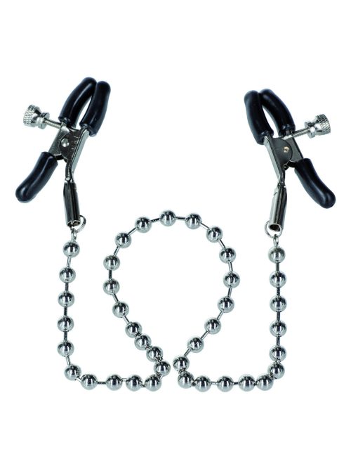 Silver Beaded Nipple Clamps