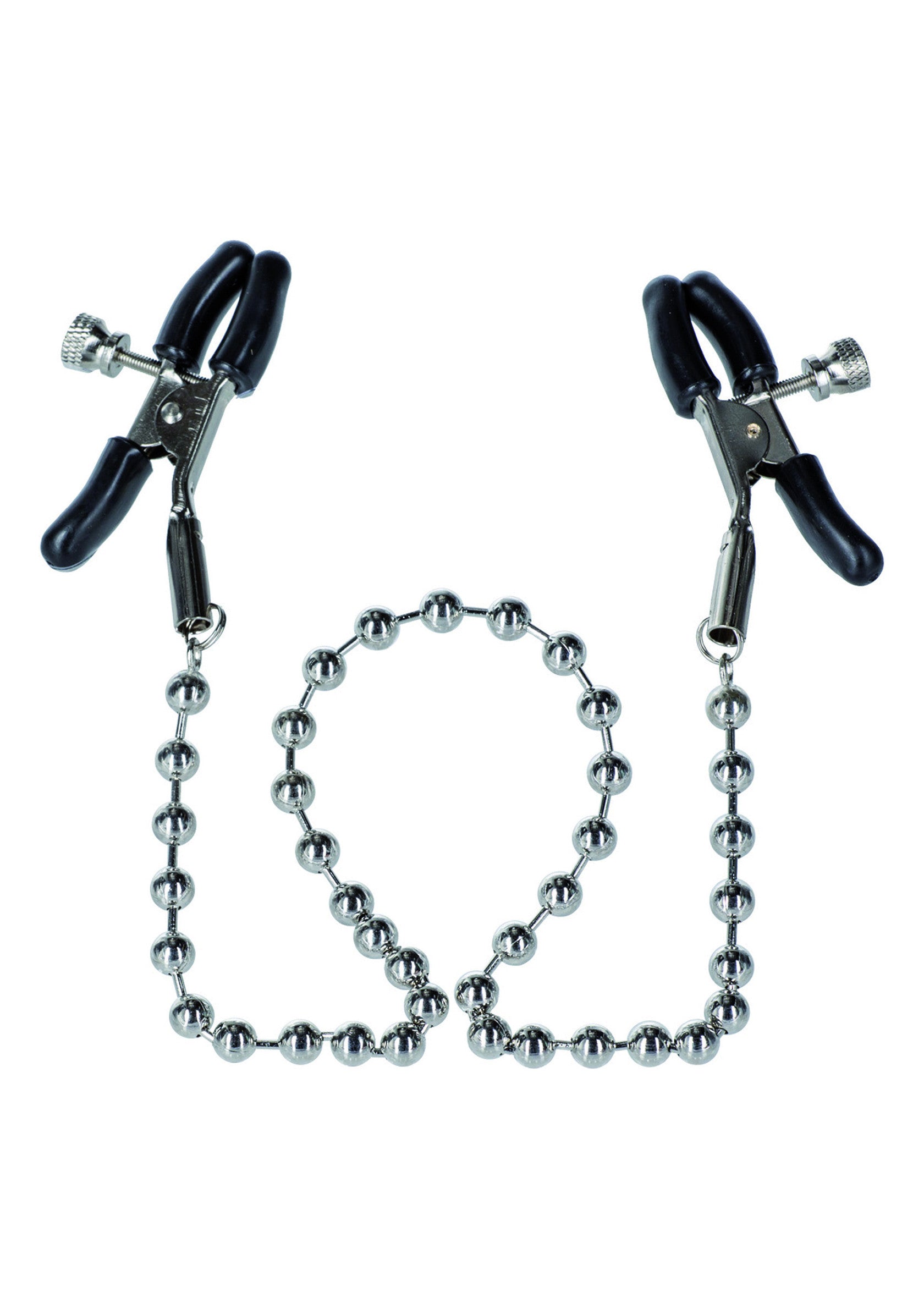 Silver Beaded Nipple Clamps