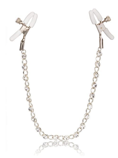 Crystal Chain Nipple Clamps