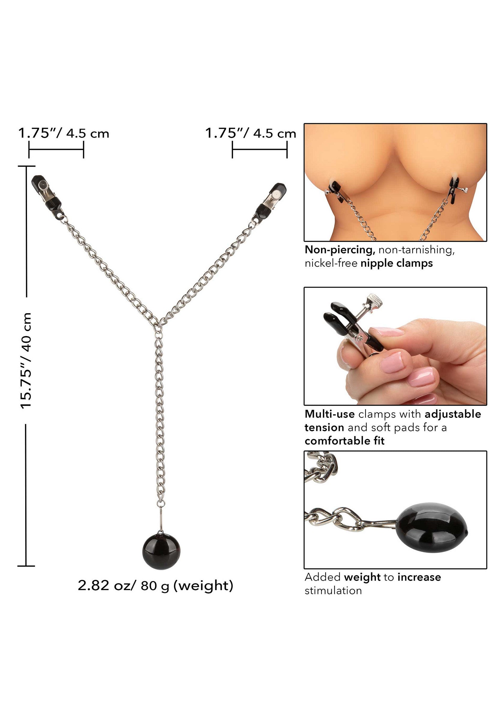 Weighted Disc Nipple Clamps - Afbeelding 4