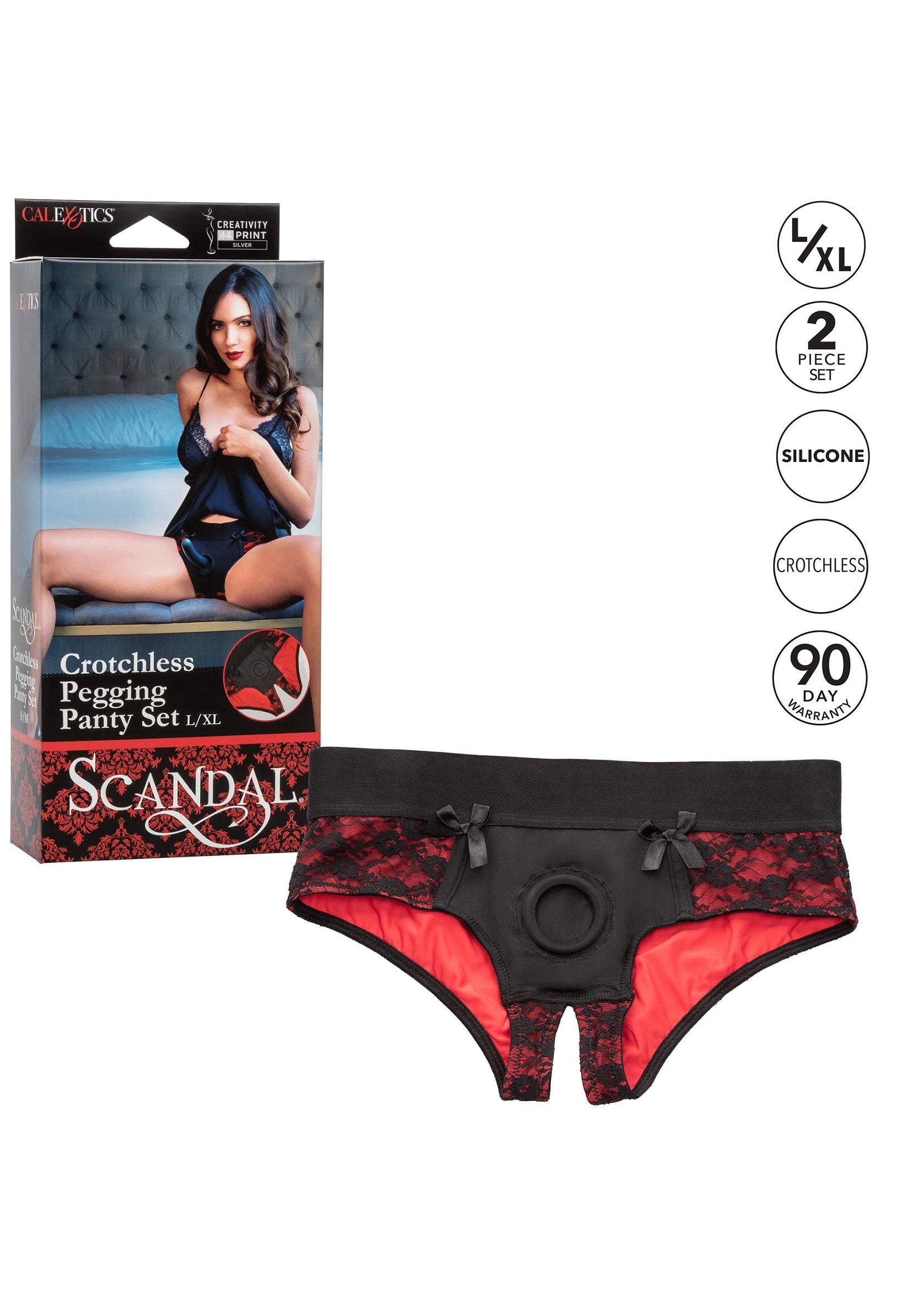 Scandal Crotchless Set L/XL - Afbeelding 8