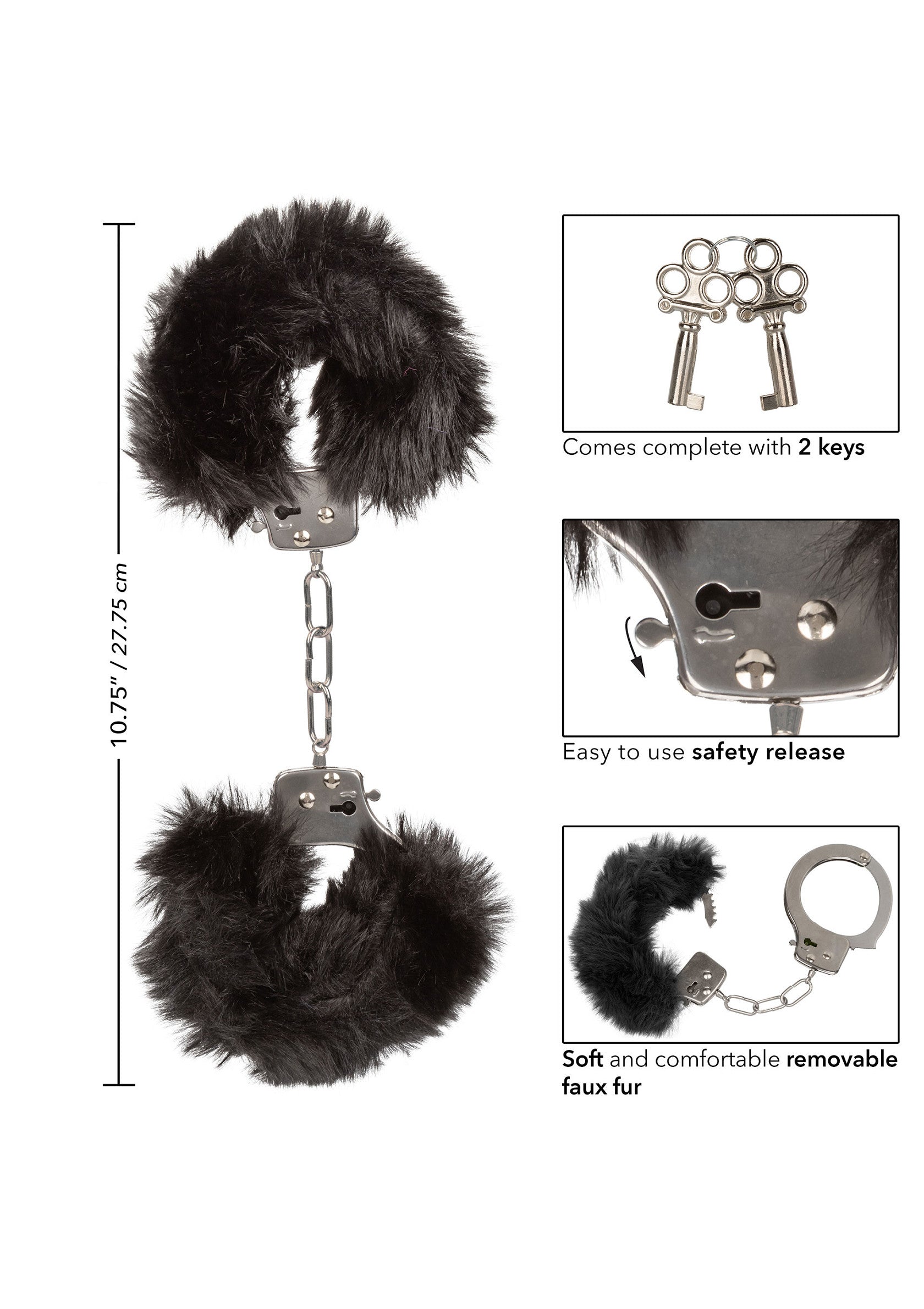 Ultra Fluffy Furry Cuffs - Afbeelding 3