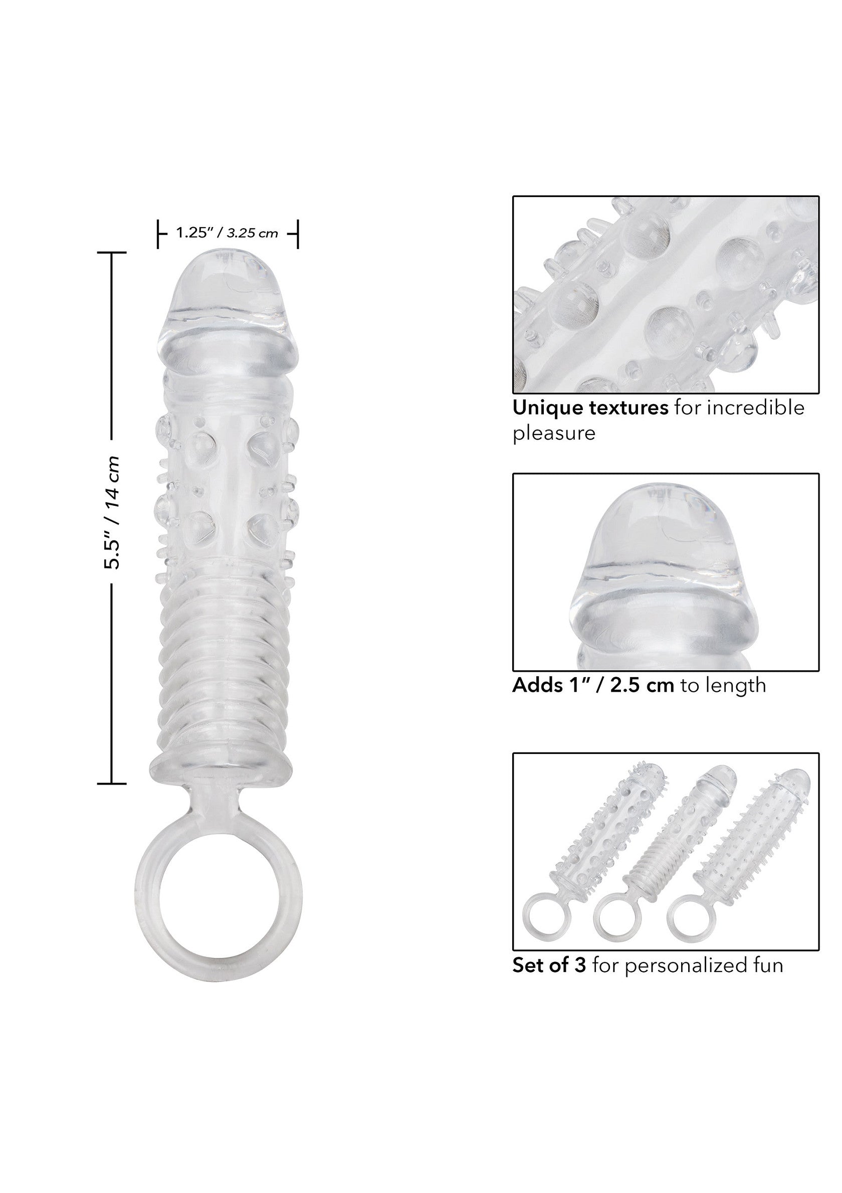 Textured Extension Set 3 pcs - Afbeelding 10