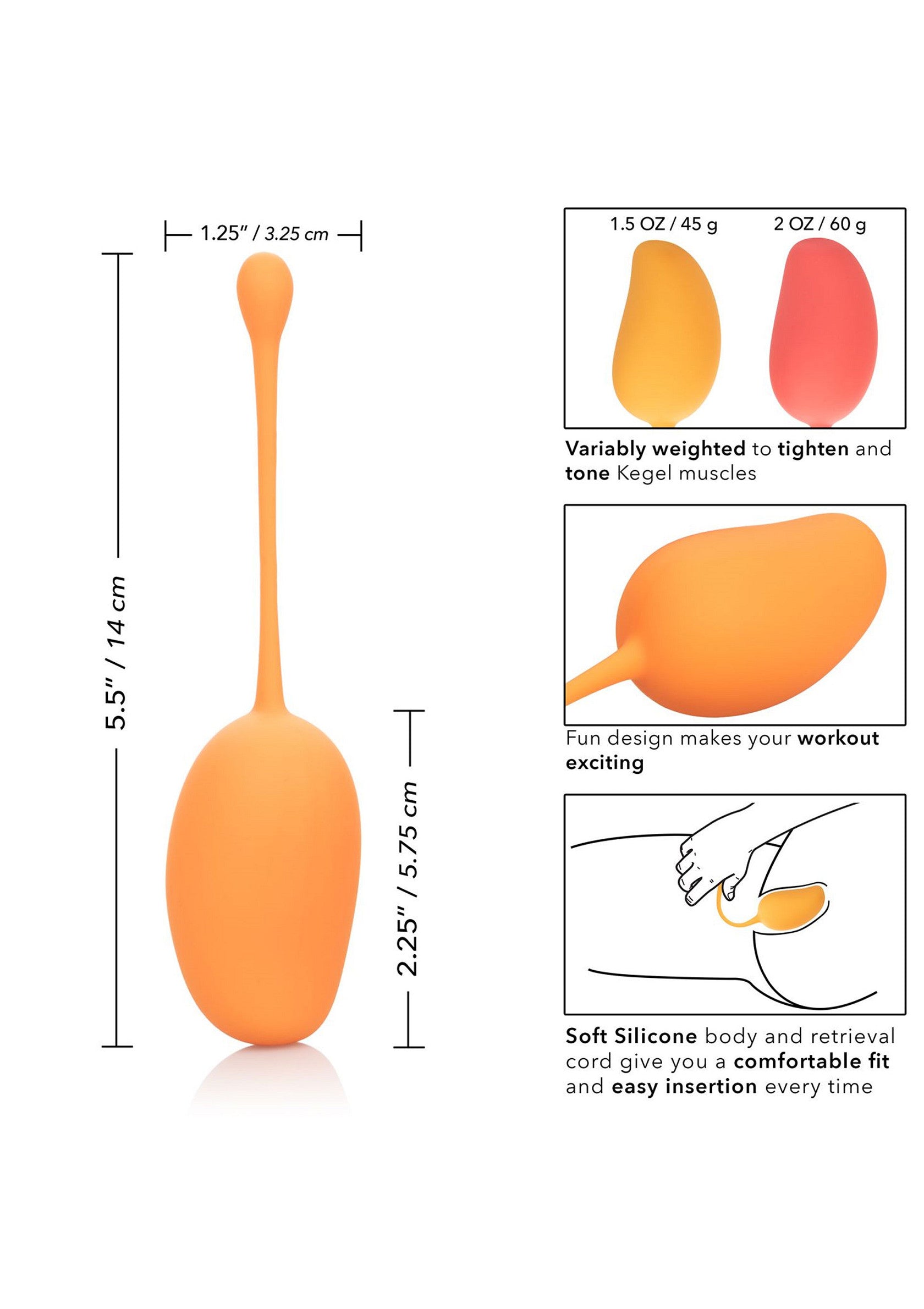 Kegel Training Set Mango - Afbeelding 4