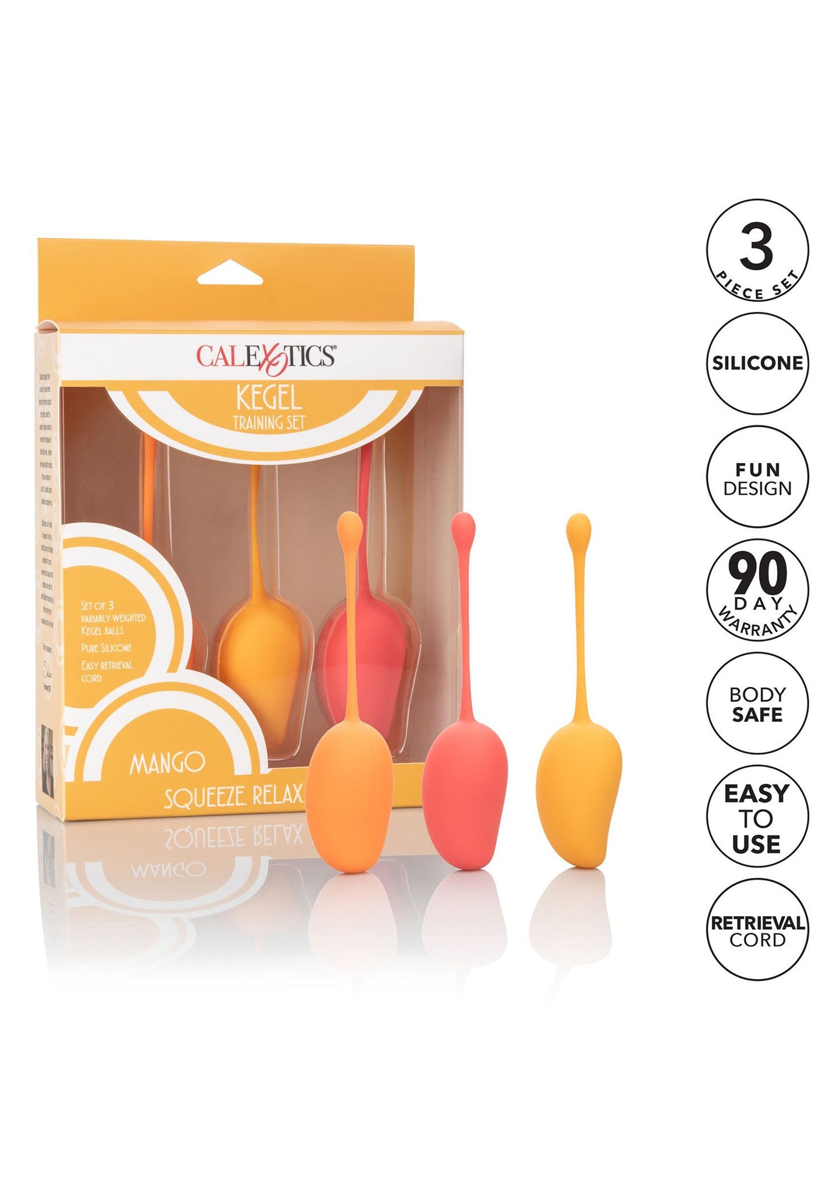 Kegel Training Set Mango - Afbeelding 5