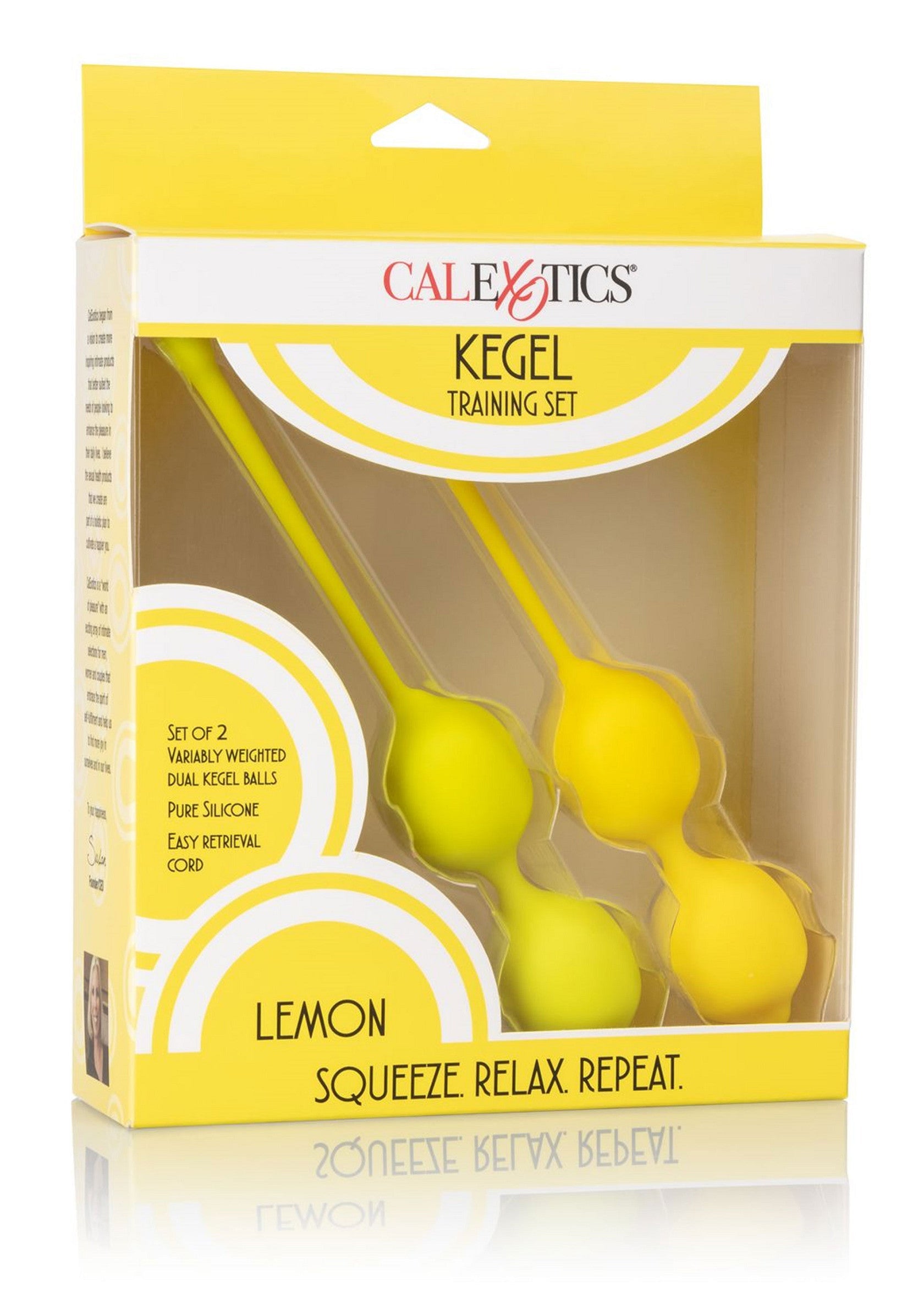 Kegel Training Set Lemon - Afbeelding 2