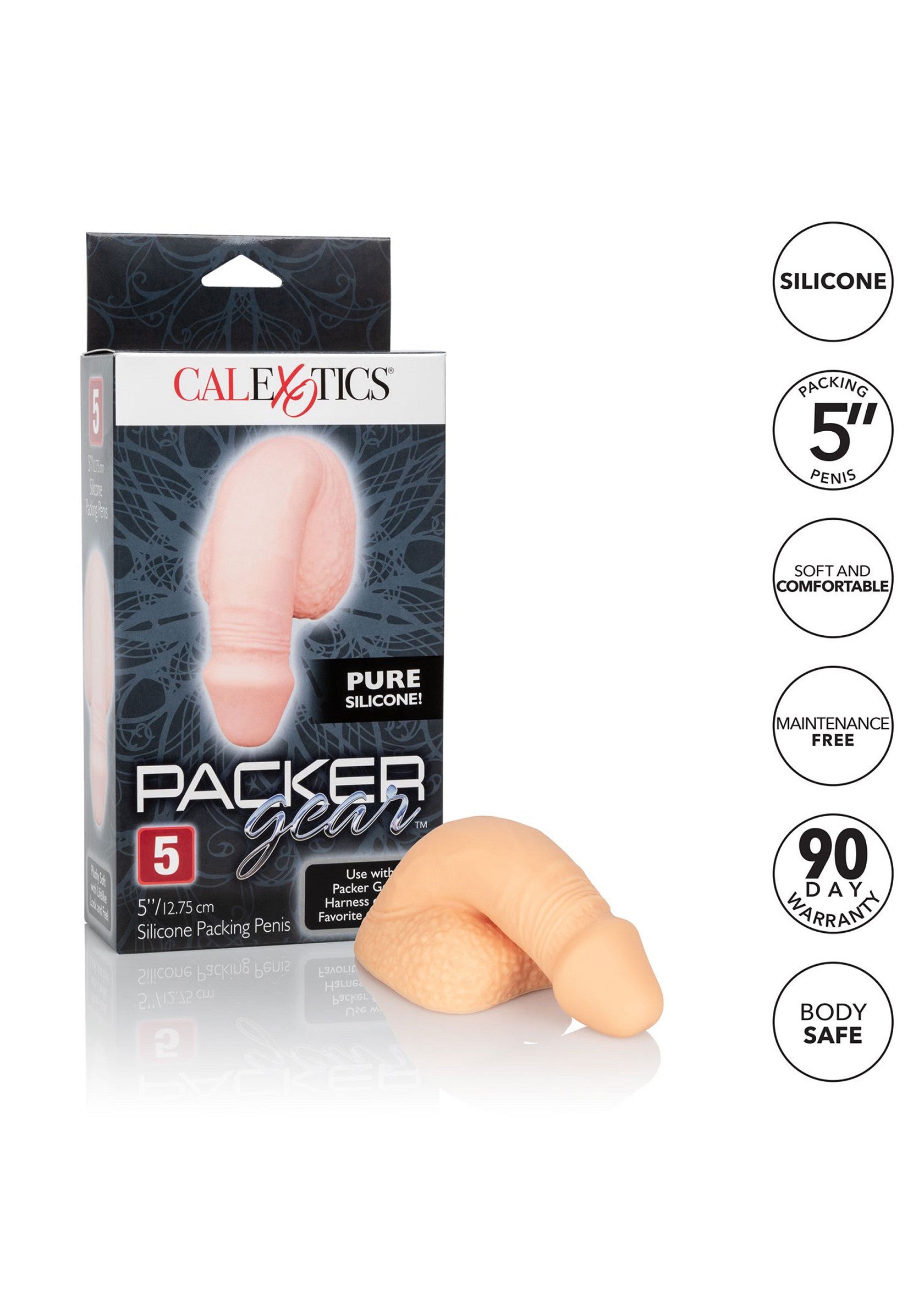 5 inch Silicone Packing Penis - Afbeelding 10