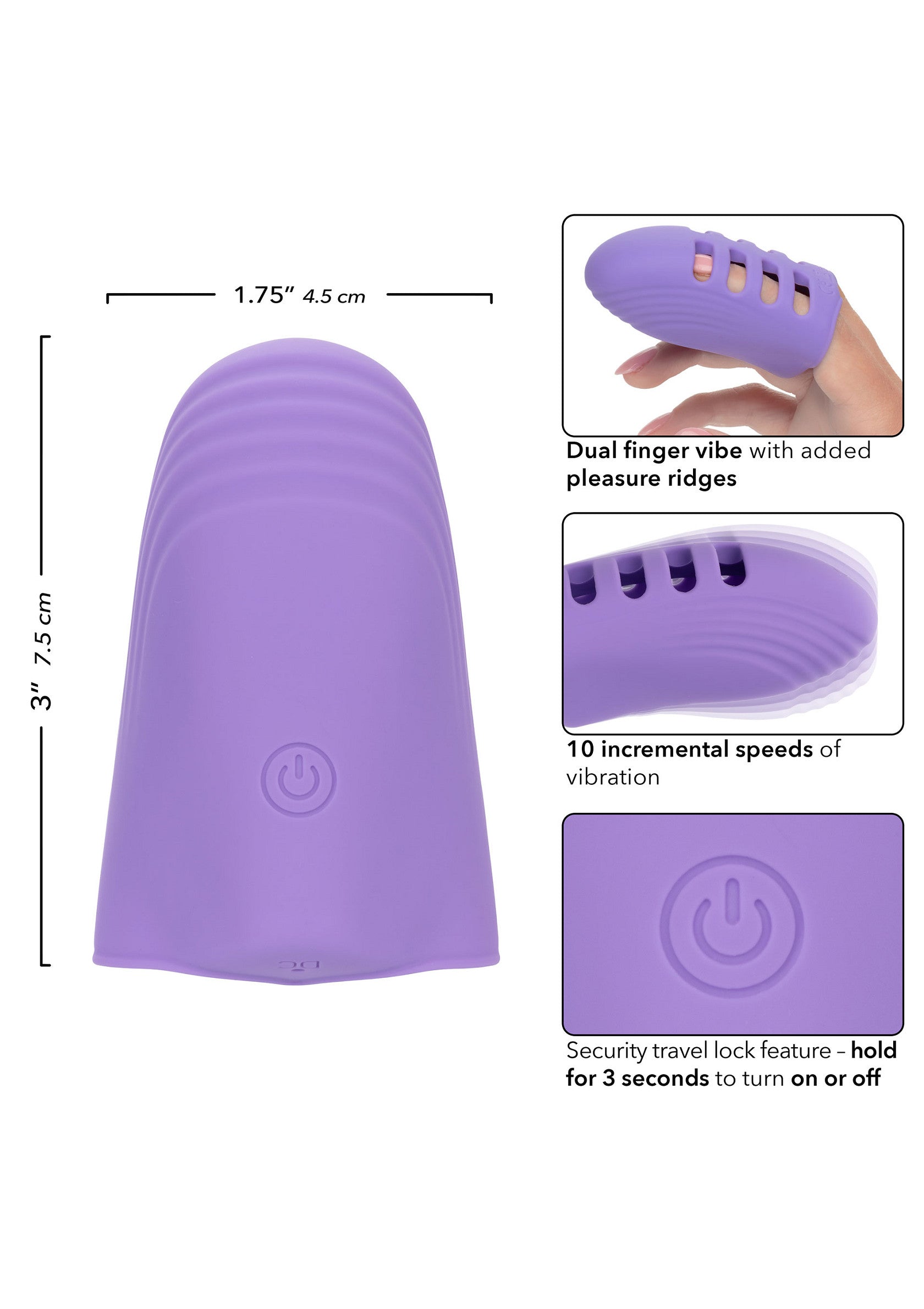 Rechargeable Finger Vibe - Afbeelding 6