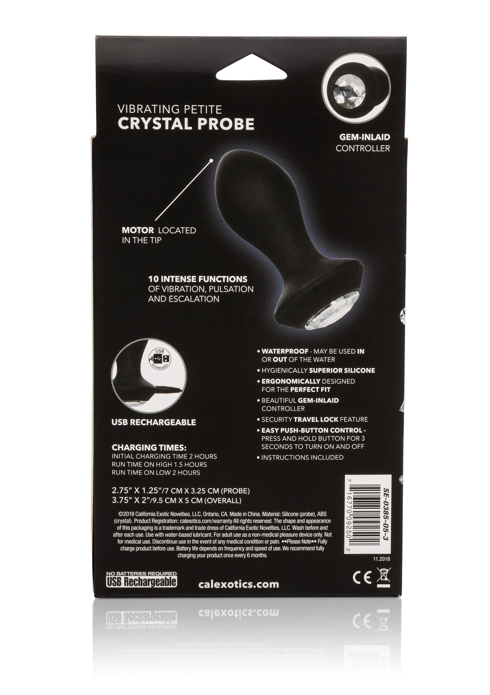 Vibrating Petite Crystal Probe - Afbeelding 3