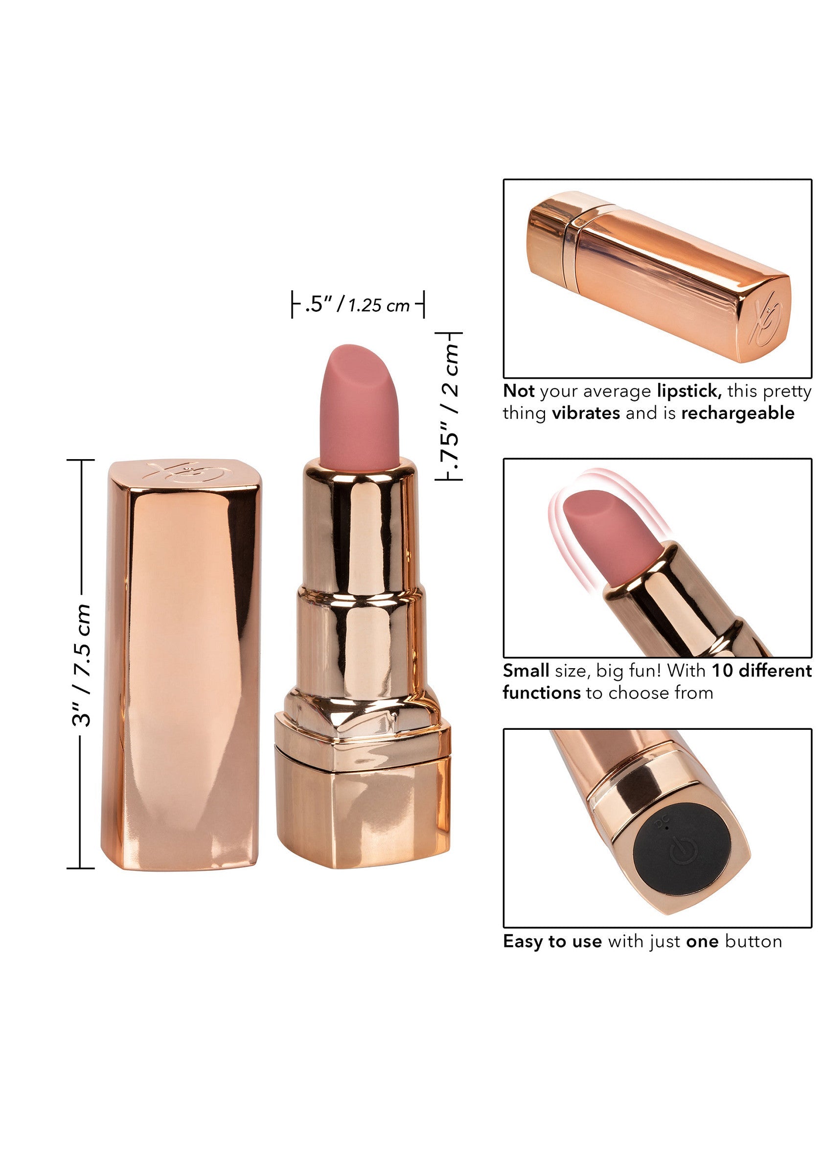 Hide & Play Lipstick Rechargeable - Afbeelding 7