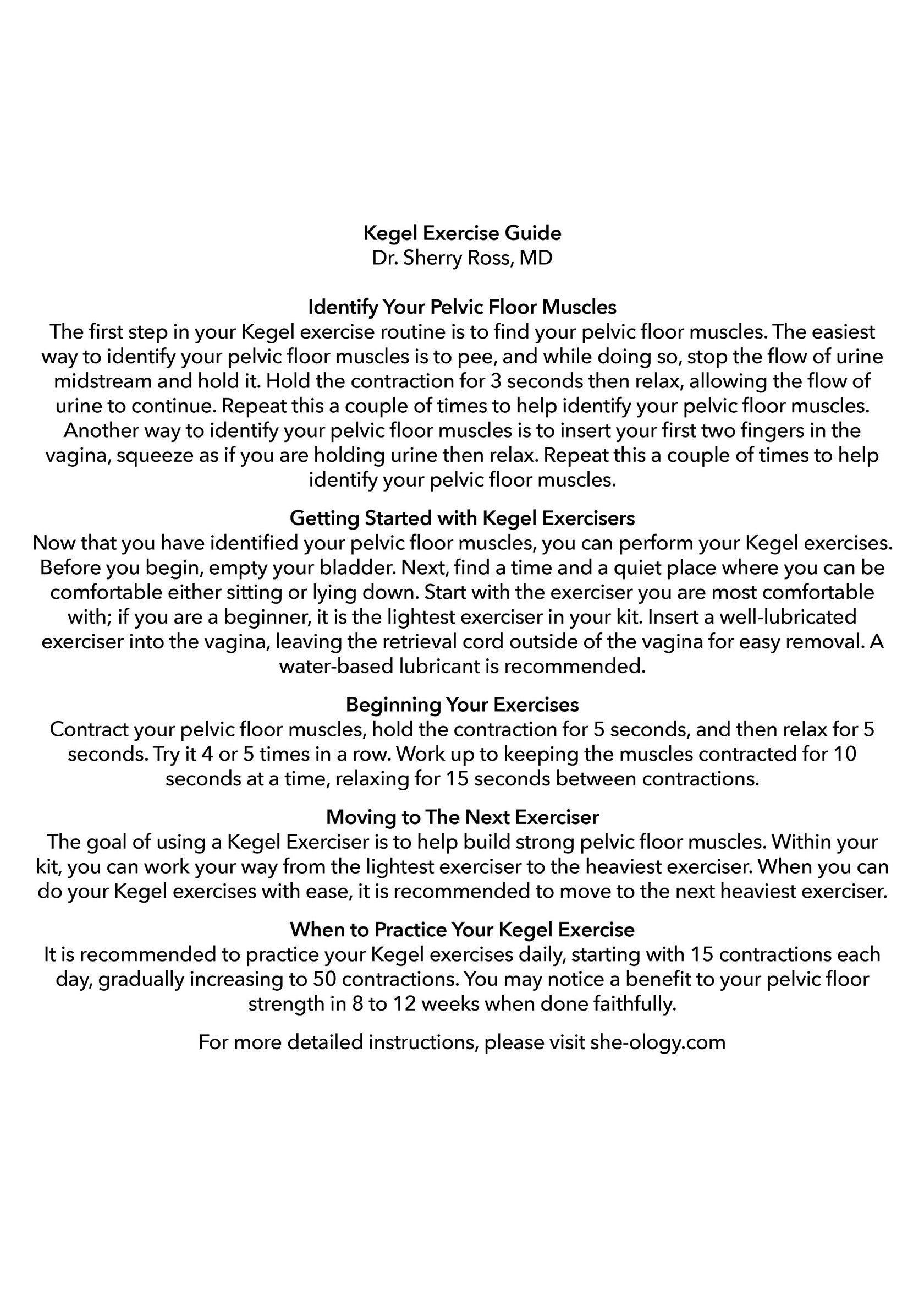 Interchangeable Kegel Set - Afbeelding 7