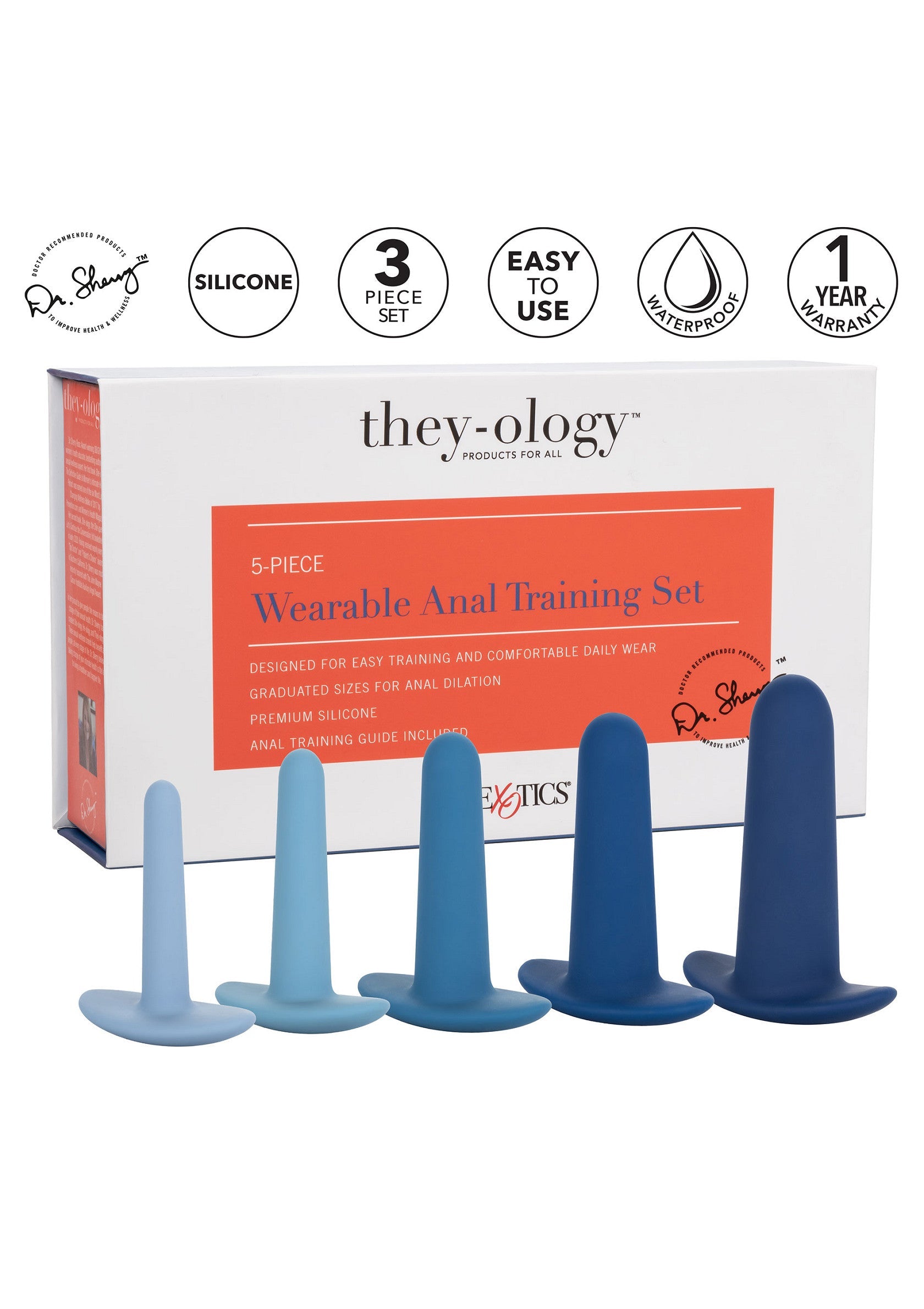 Wearable Anal Training Set 5 pcs - Afbeelding 8