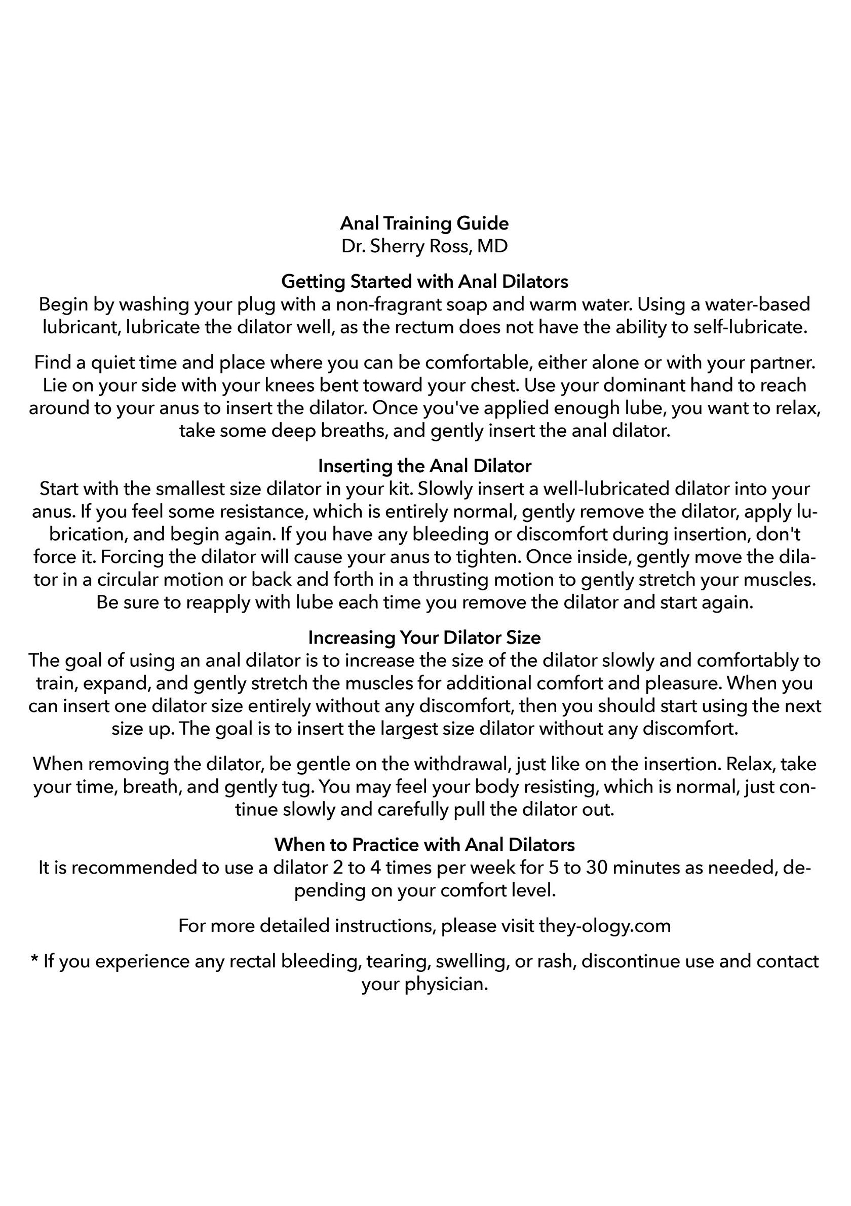 Wearable Anal Training Set 5 pcs - Afbeelding 9