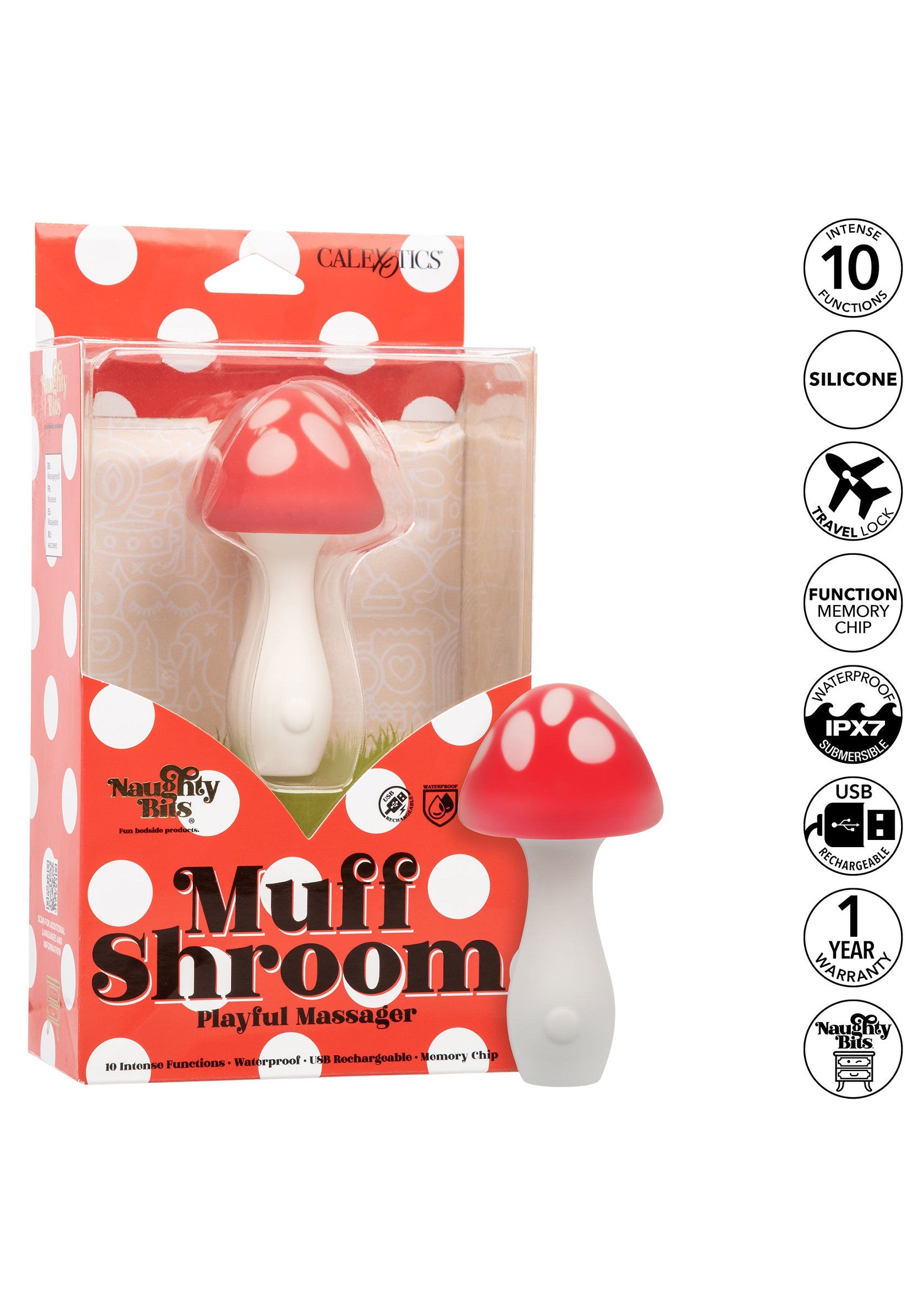 Muff Shroom Playful Massager - Afbeelding 6