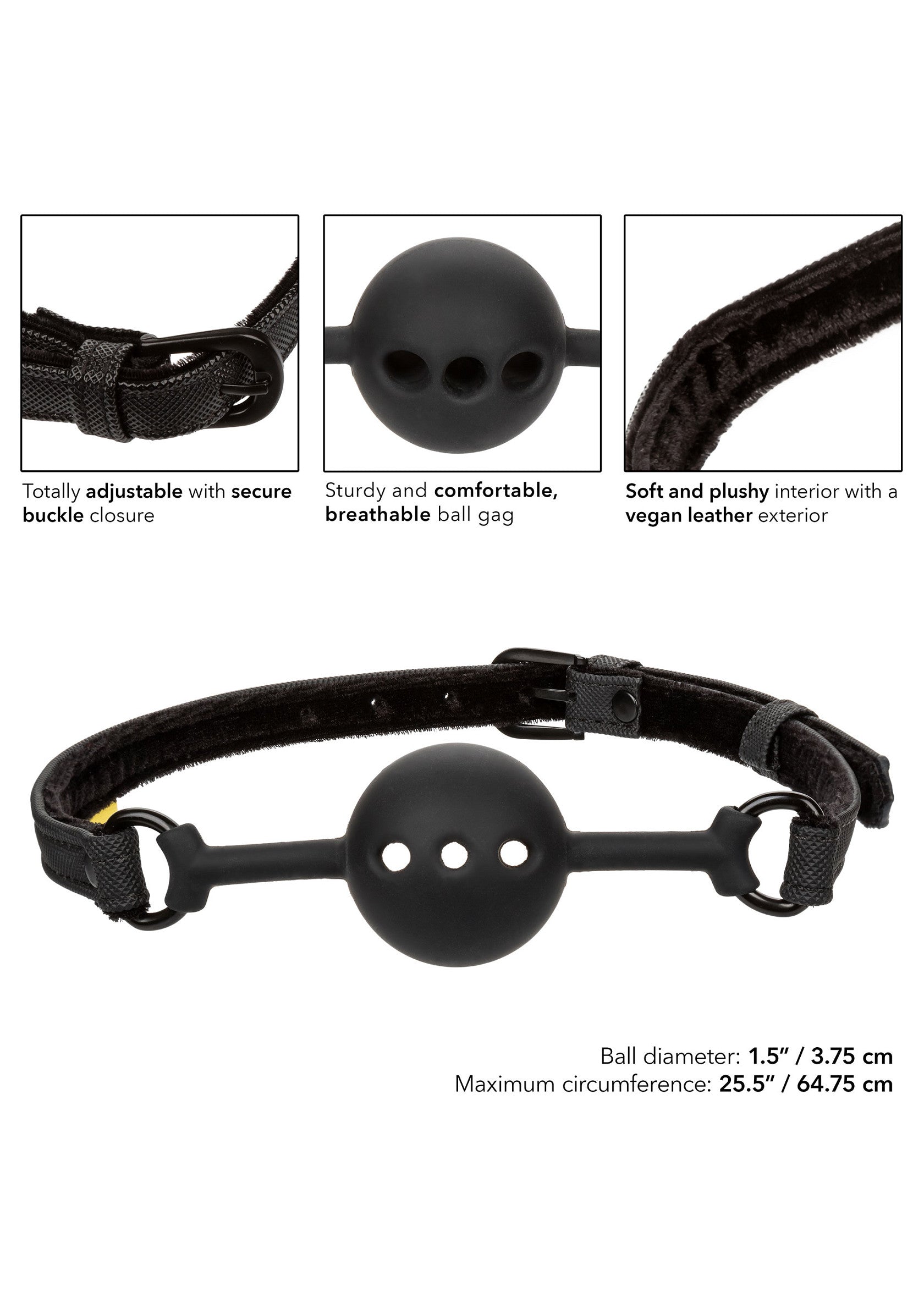 Boundless Breathable Ball Gag - Afbeelding 9