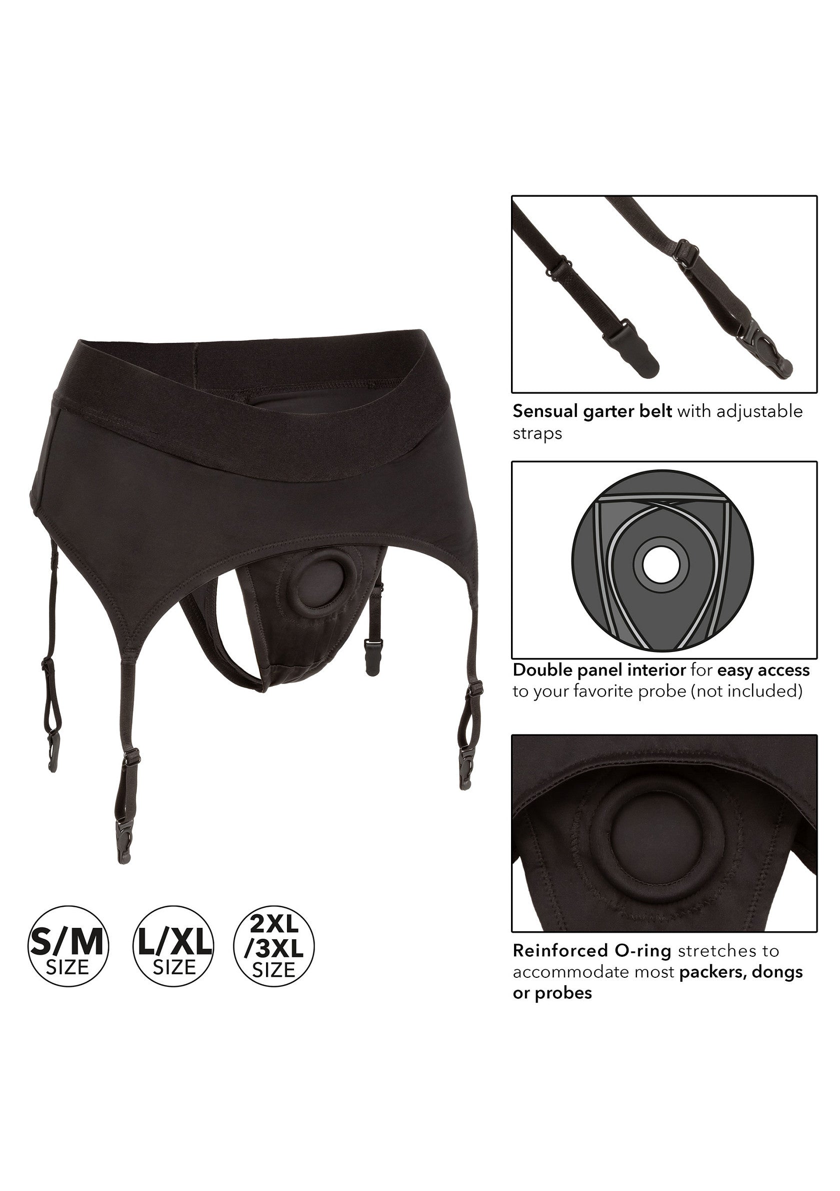 Boundless Thong with Garter - Afbeelding 4